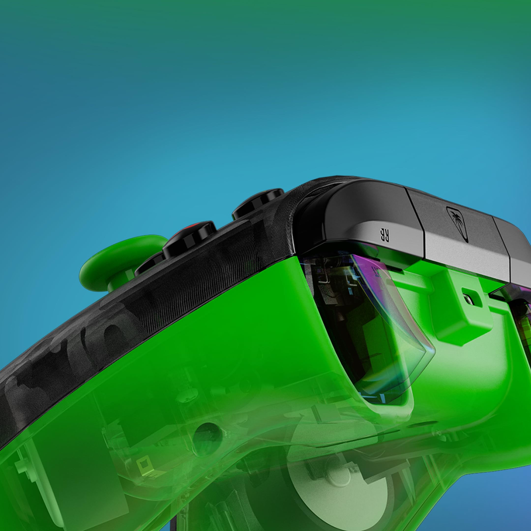 Turtle Beach Rematch Core Green and Ghost Black Camo Wired Gaming Controller with Audio Controls, Rumble Motors and Impulse Triggers – Licensed for Xbox Series X or S, Xbox One and Windows PCs 4
