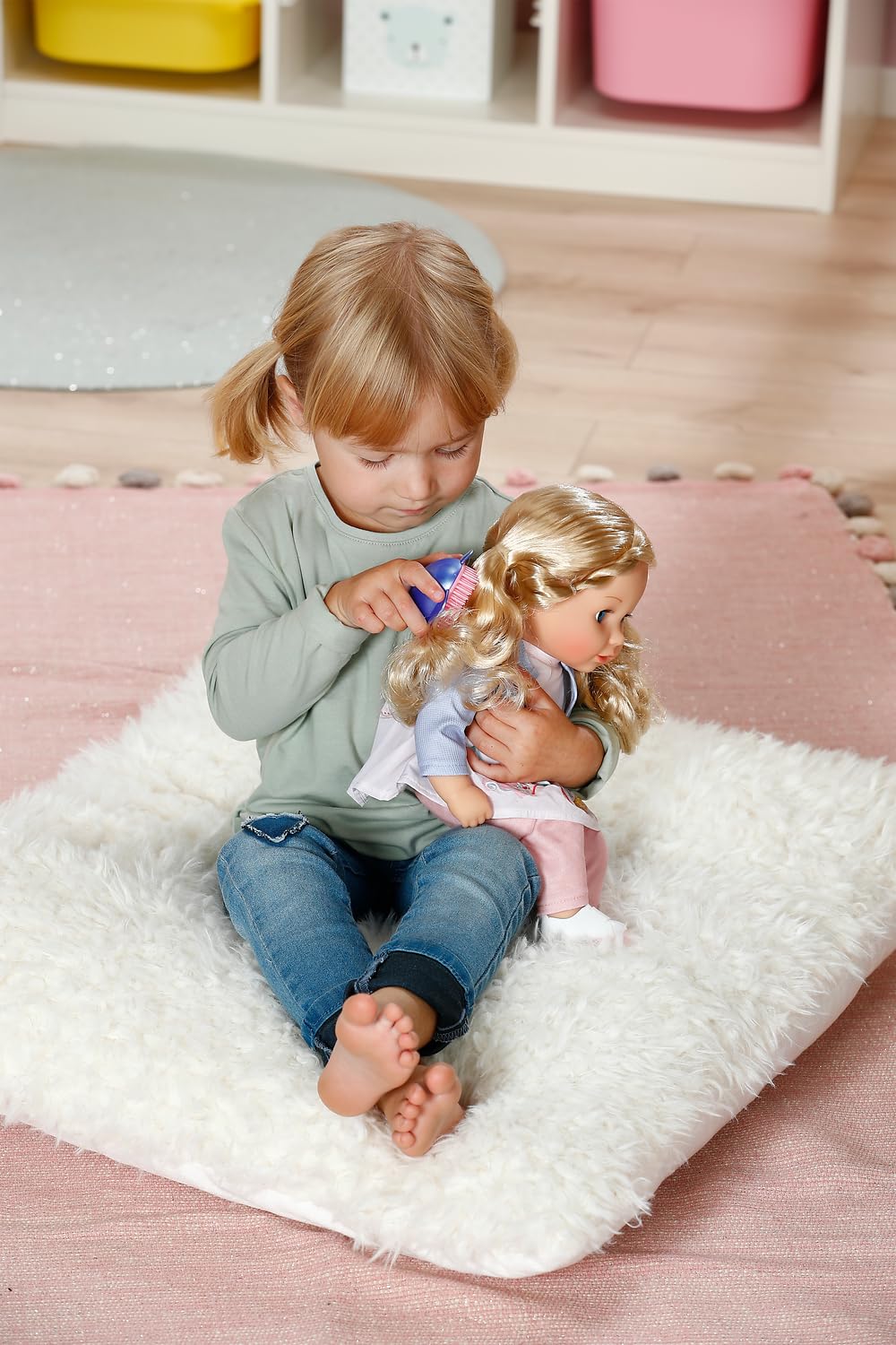 BABY born Sophia Rose Doll - 36cm Soft Body Doll with Sleeping Eyes & Brushable Blonde Hair | Ages 12m+ 7