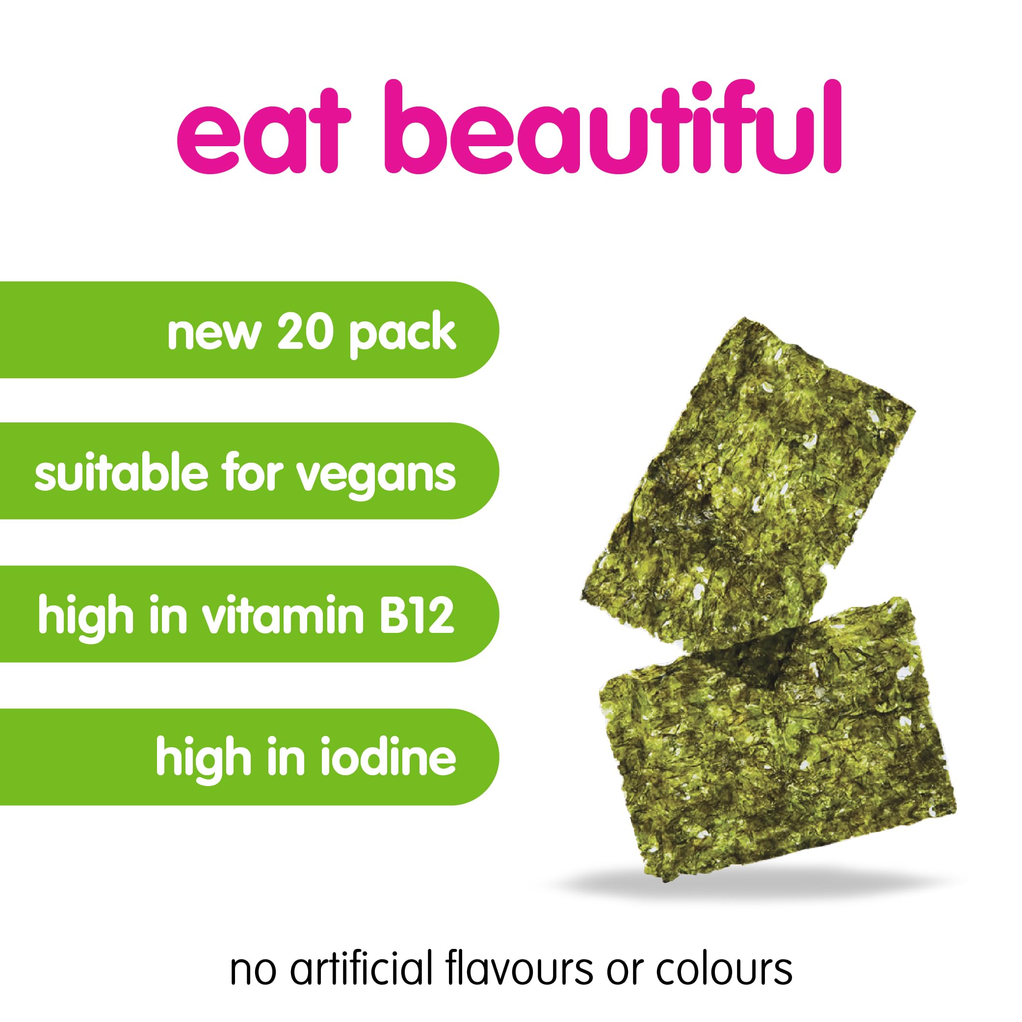 Itsu - Sriracha Crispy Seaweed Thins 5g 20 Pack