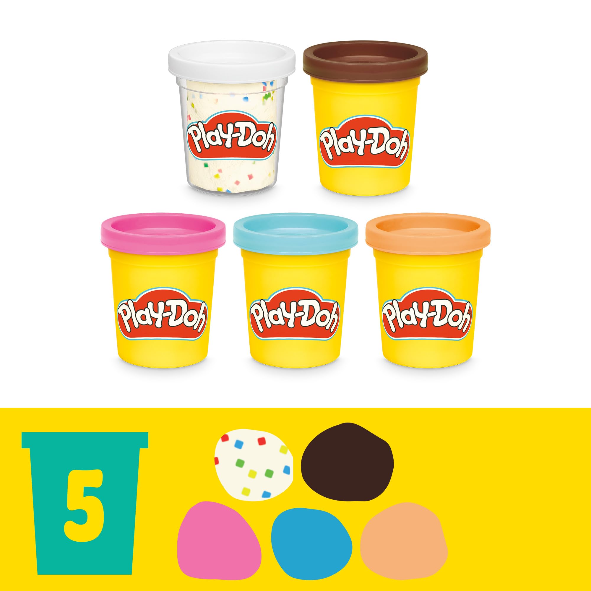 Play-Doh Donut Drop Shop Playset | Kids Arts & Crafts Dough Toy | Ages 3+ 6