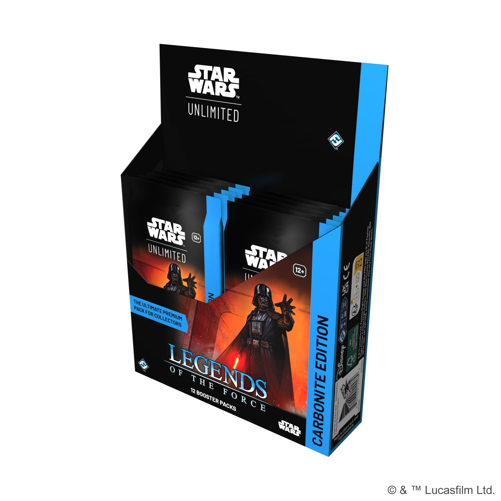 Fantasy Flight Games Star Wars: Unbegrenztes Carbonite-Booster-Display 3