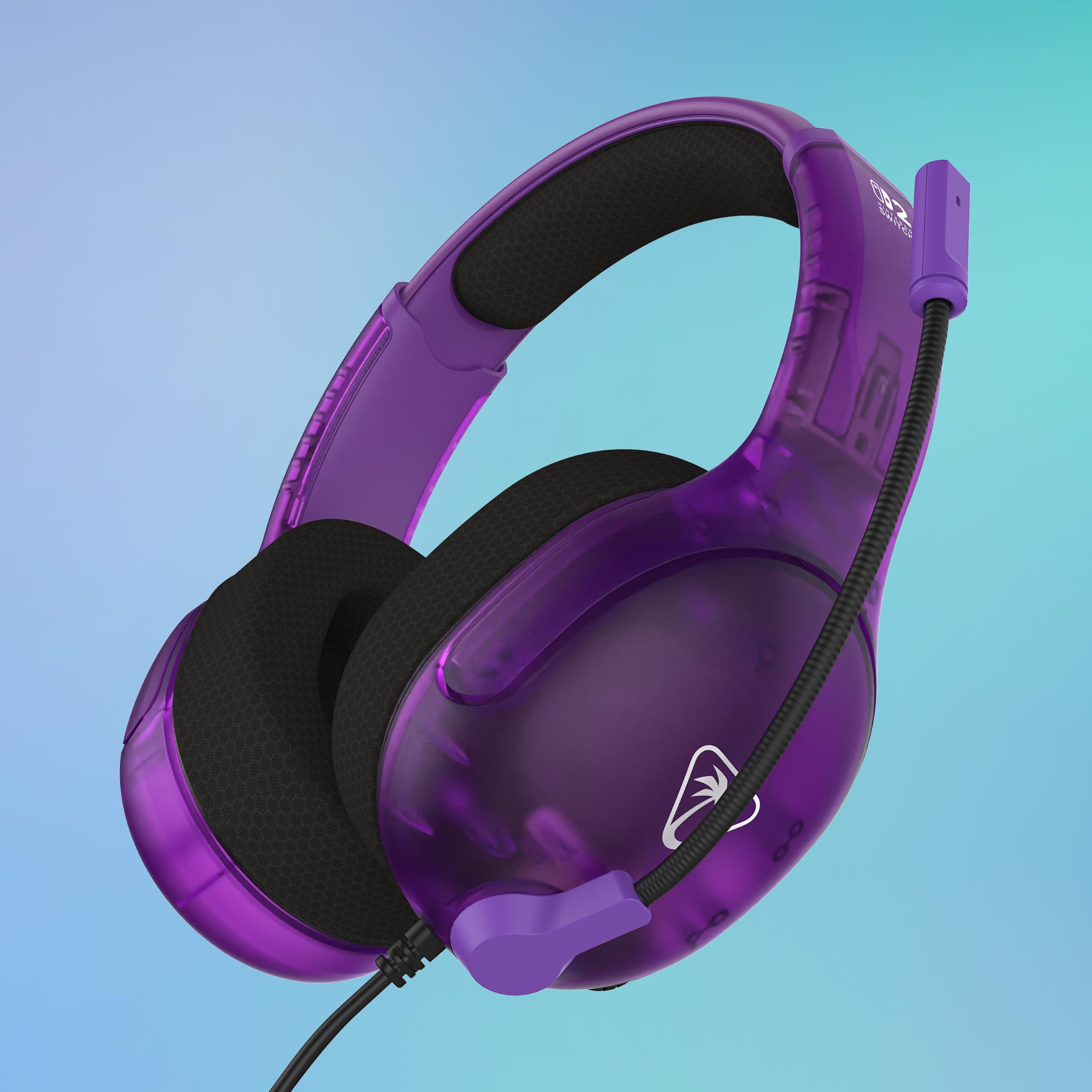 Turtle Beach Airlite Fit Wired Gaming Headset - Ghost Purple | Nintendo Licensed | Lightweight 8