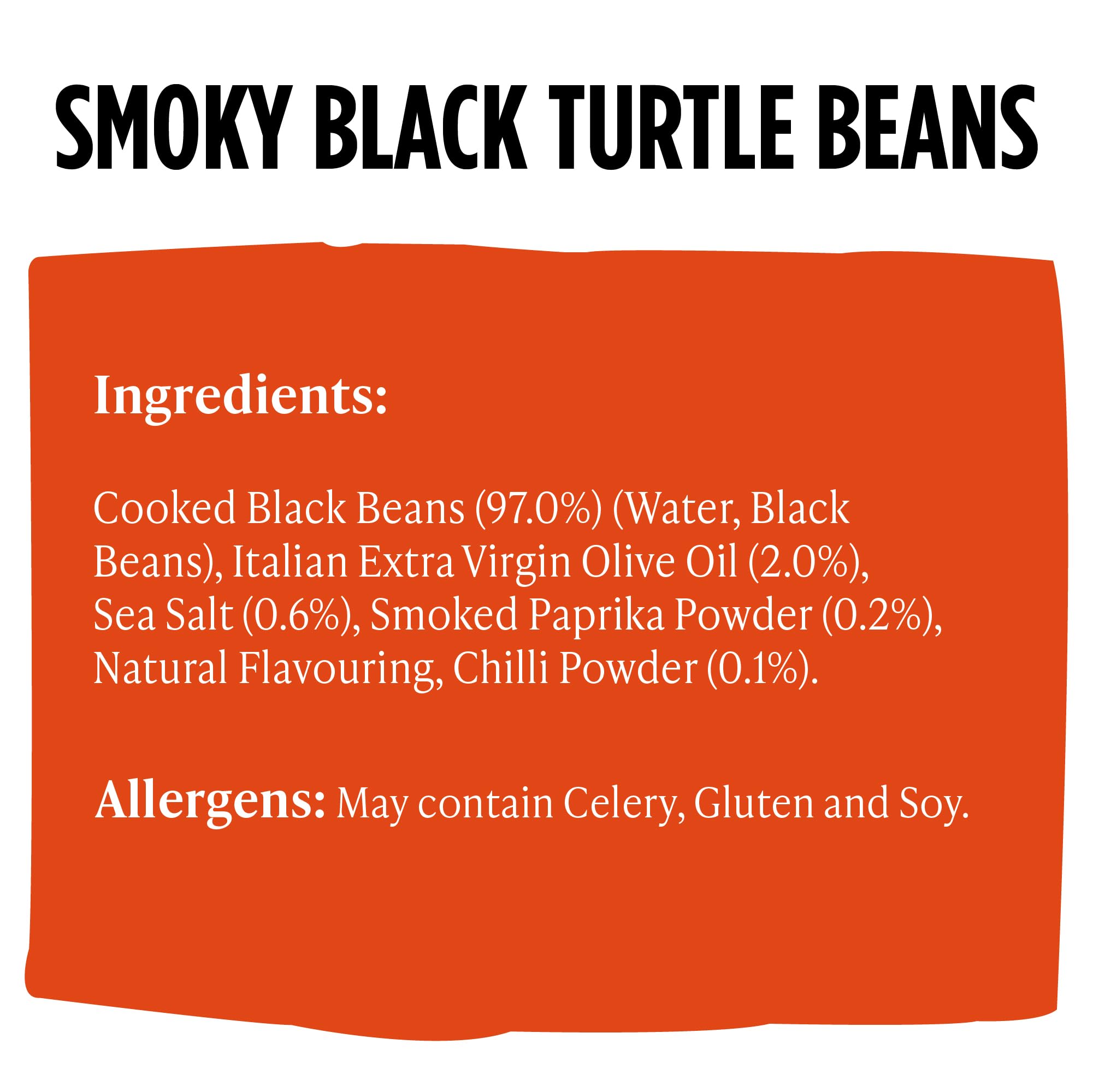 Merchant Gourmet Smoky Black Turtle Beans with Paprika & Chilli - 6 x 240g Pouches | Drain-Free 4