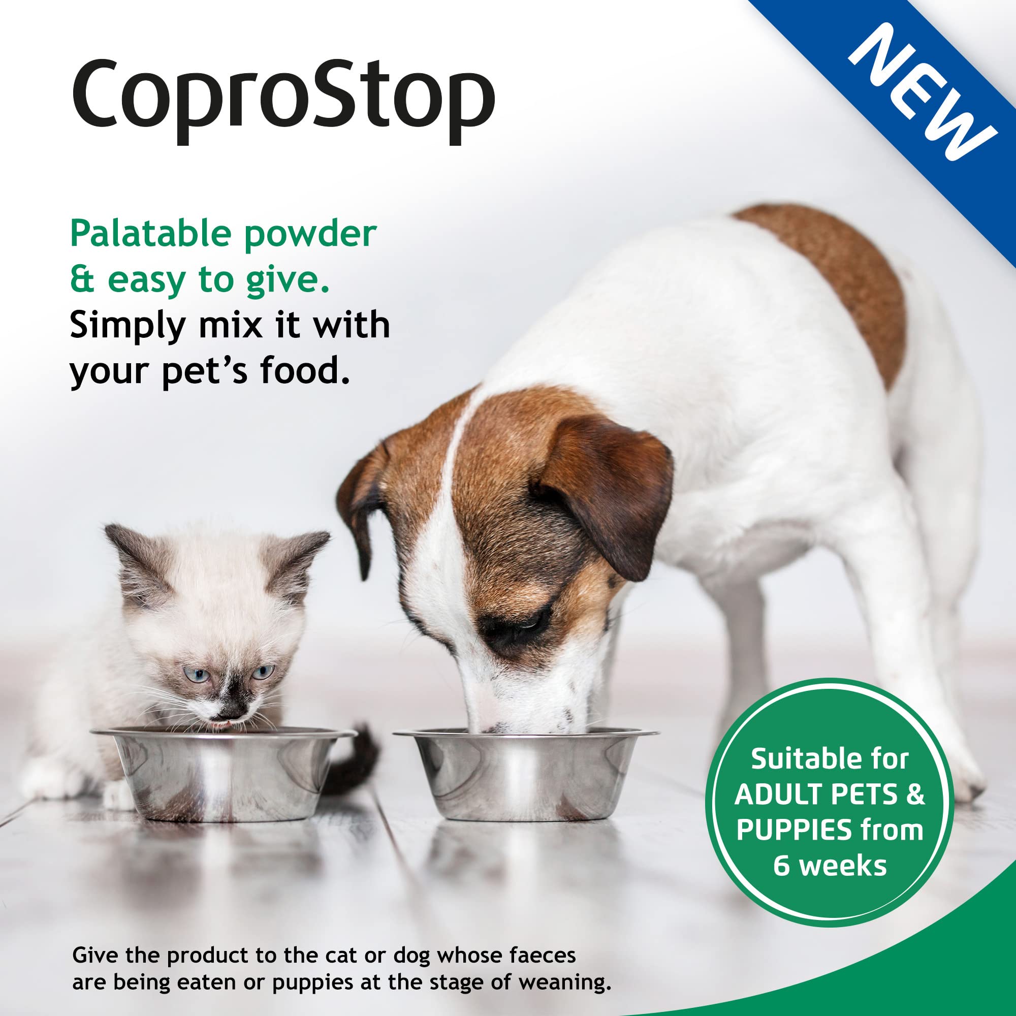 Vetark CoproStop Stool Repellent Powder for Cats & Dogs - Stops Coprophagia | 50 g 5