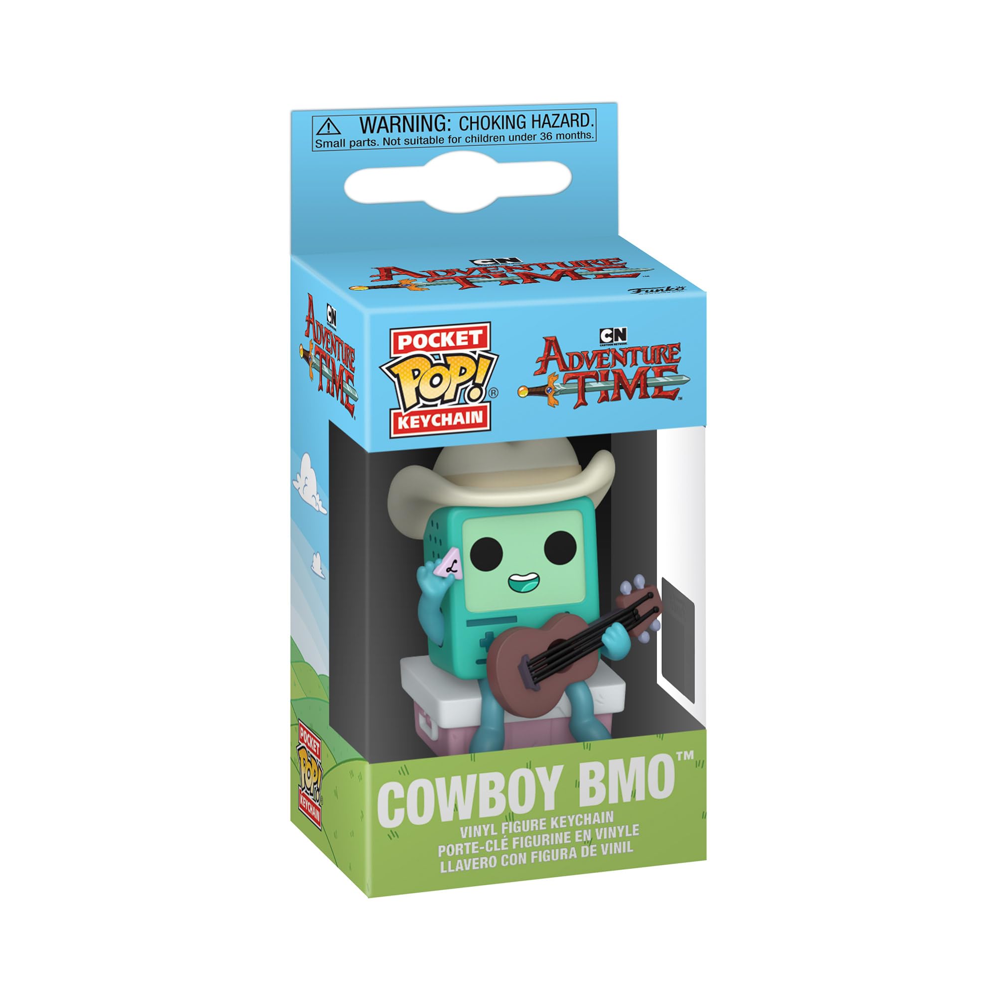 Funko Adventure Time Cowboy BMO Keychain - Vinyl Figure | Model 92109 2