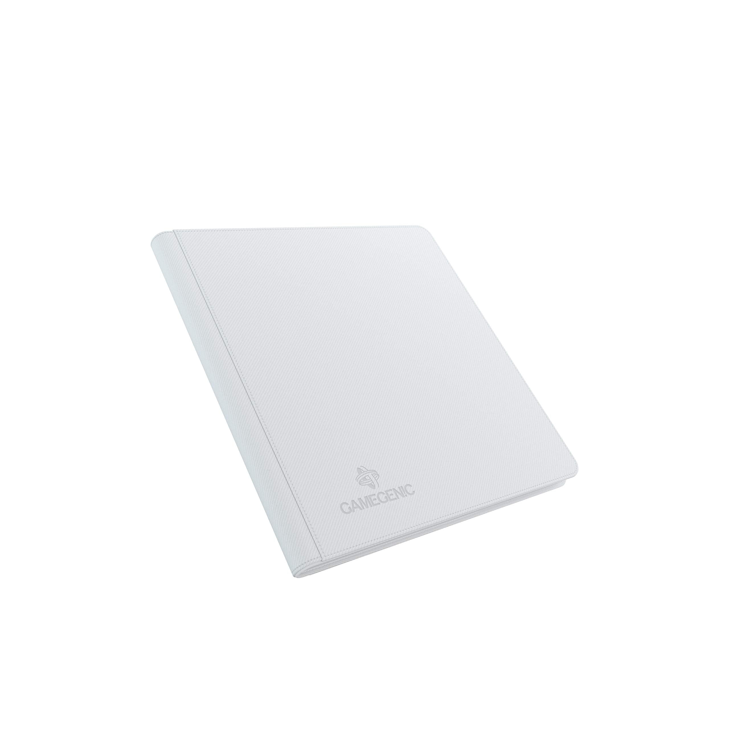 Gamegenic Zip-Up Album - 480 Card Capacity | Side-Loading Pockets | Rigid Cover | White 6