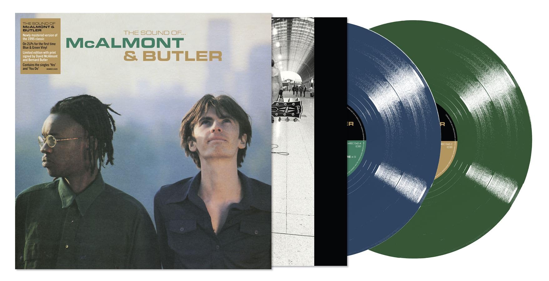 McAlmont & Butler - The Sound of McAlmont & Butler [Limited Signed Blue & Green 2LP Vinyl]