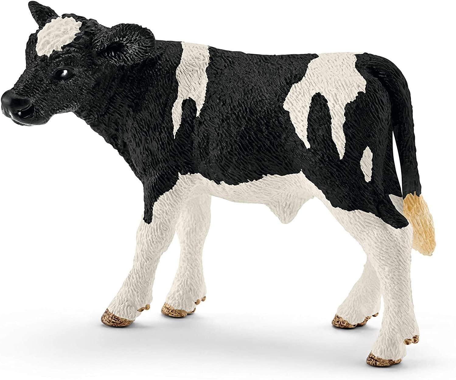 Schleich 13798 Holstein Calf - Realistic Farm Animal Figure for Imaginative Play 1