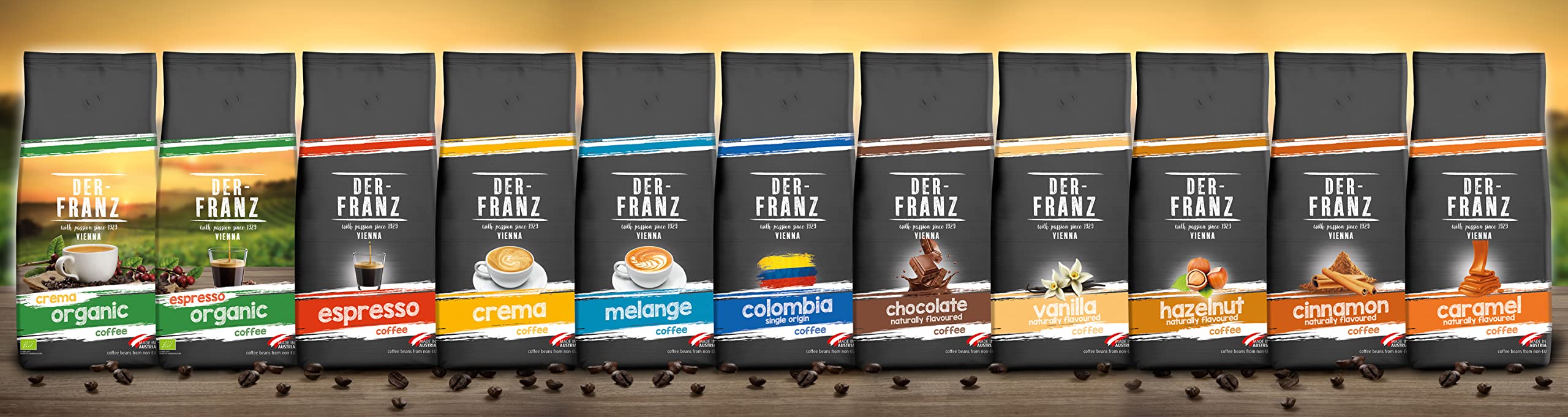 Der-Franz Espresso Organic Whole Coffee Beans - 1000g | 70% Arabica, 30% Robusta 5