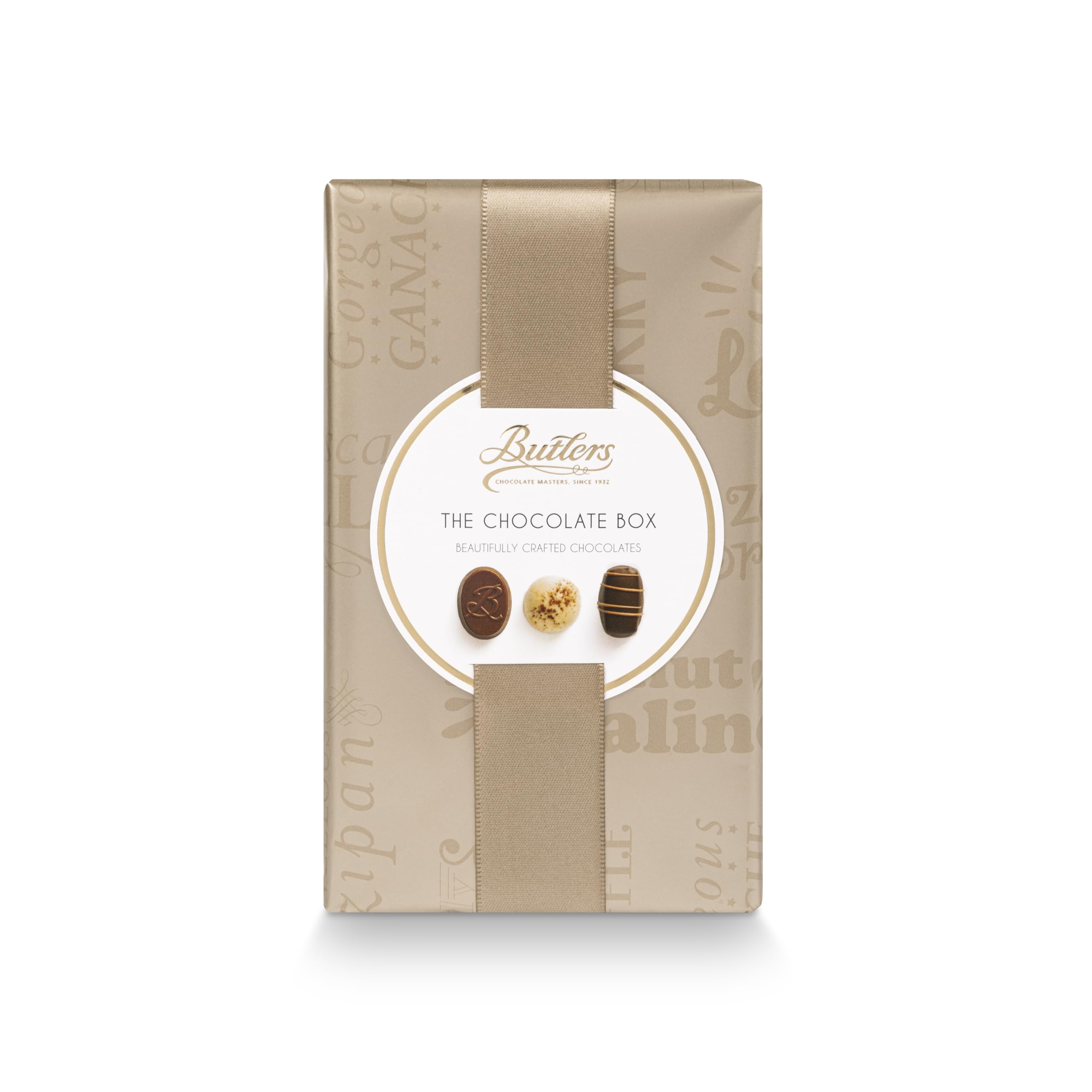BUTLERS The Chocolate Box - 12 Assorted Truffles, Pralines & Caramels | 160g Gift Box