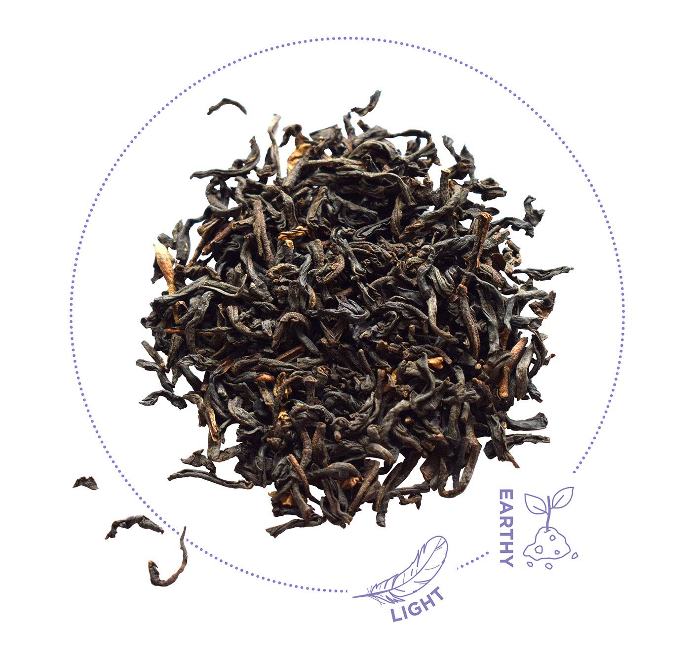 Brew Tea Co Decaffeinated Ceylon Proper Fruit Tea - 40 Teabags, Compostable Packaging