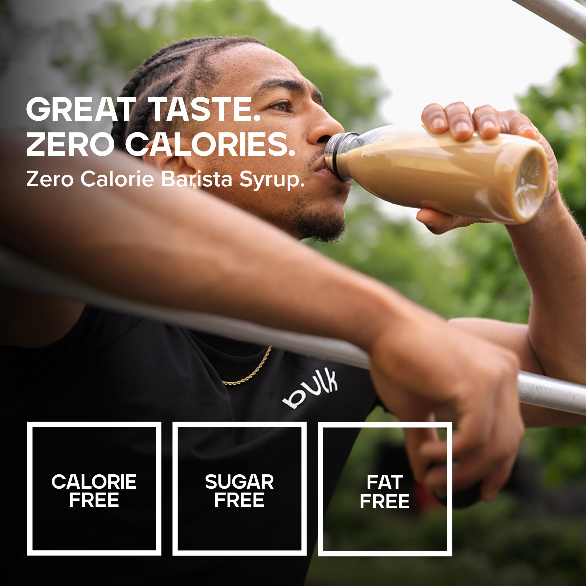 Bulk Zero Calorie Barista Syrup - Caramel Flavor | Sugar & Fat Free | 1 Litre Bottle 3