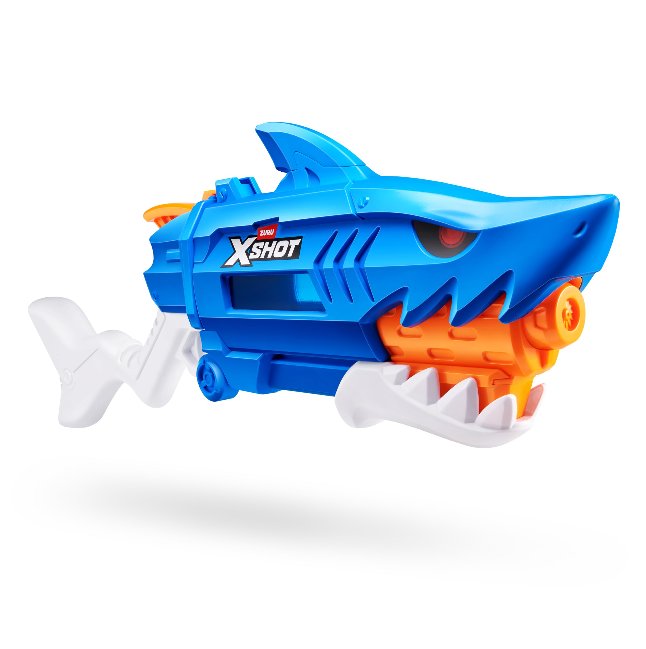 XSHOT Fast-Fill Shark Attack Water Blaster by ZURU | 700ml Capacity | 33ft Range