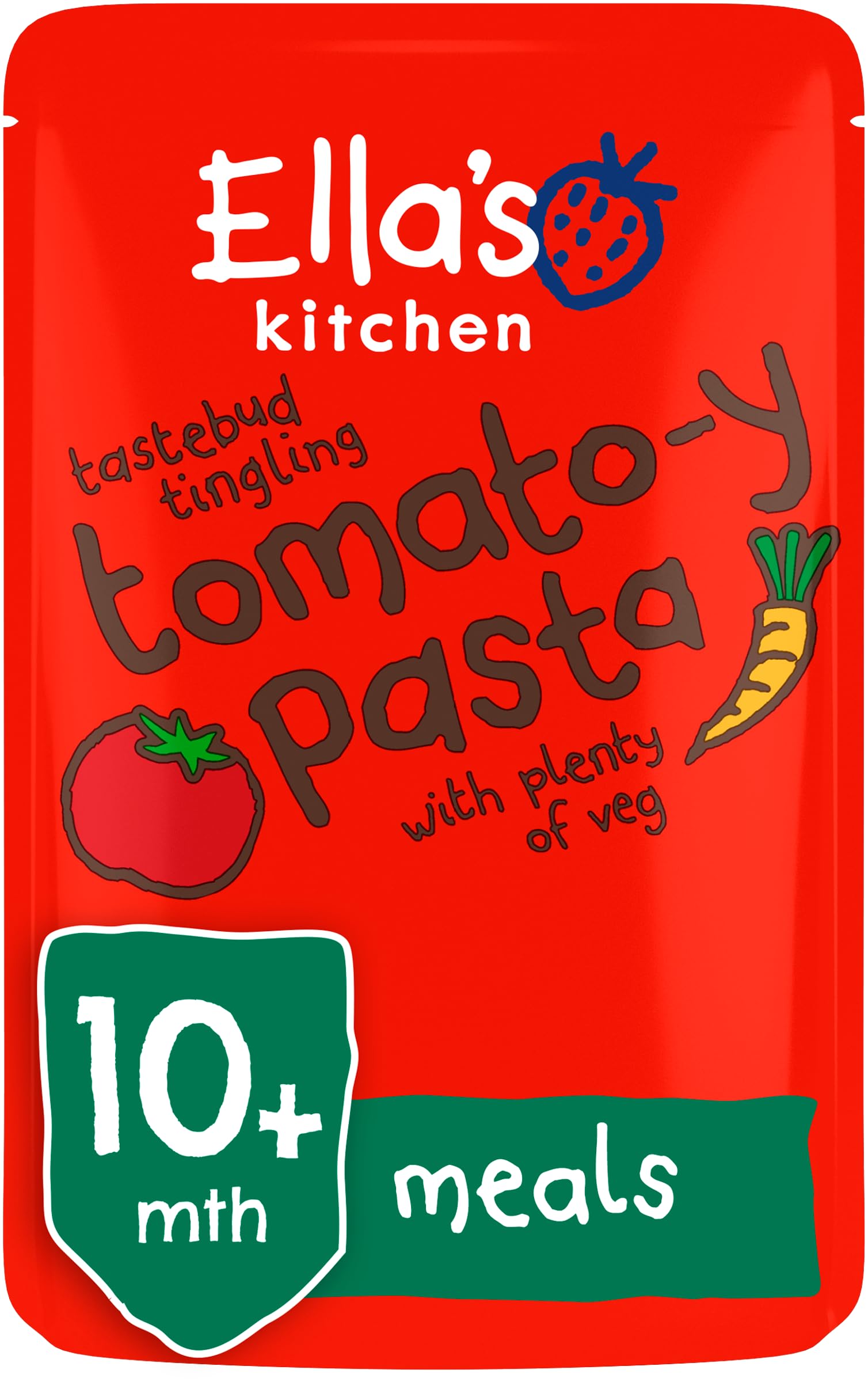 Ella's Kitchen - Bio-Tomaten- und Gemüsenudeln 190 g