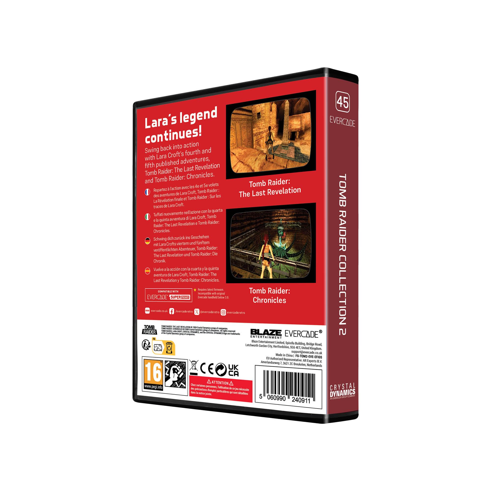 Evercade Tomb Raider Collection 2 [Accessory]