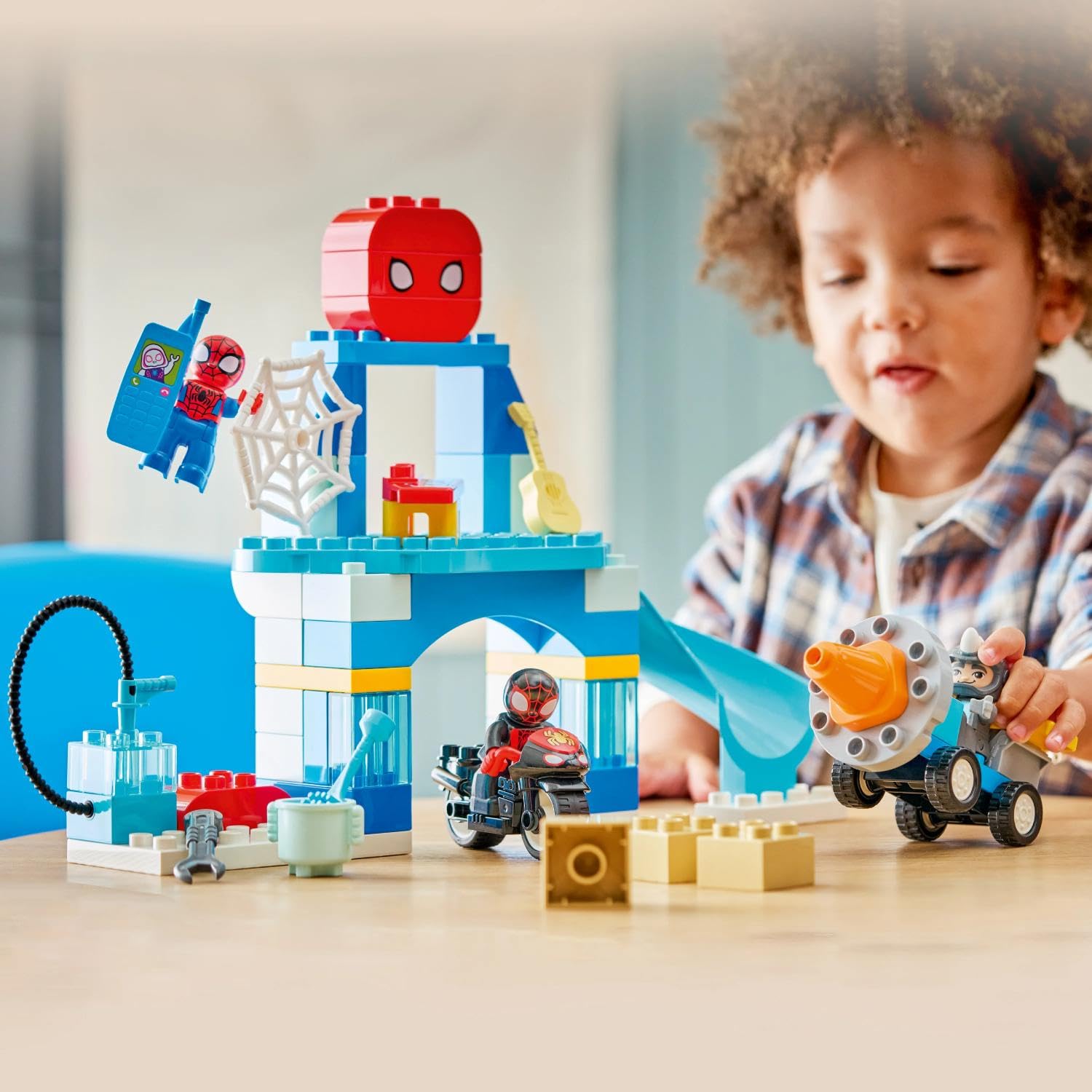 LEGO DUPLO Marvel Team Spidey Webquarters Building Set 10464 for Ages 2+