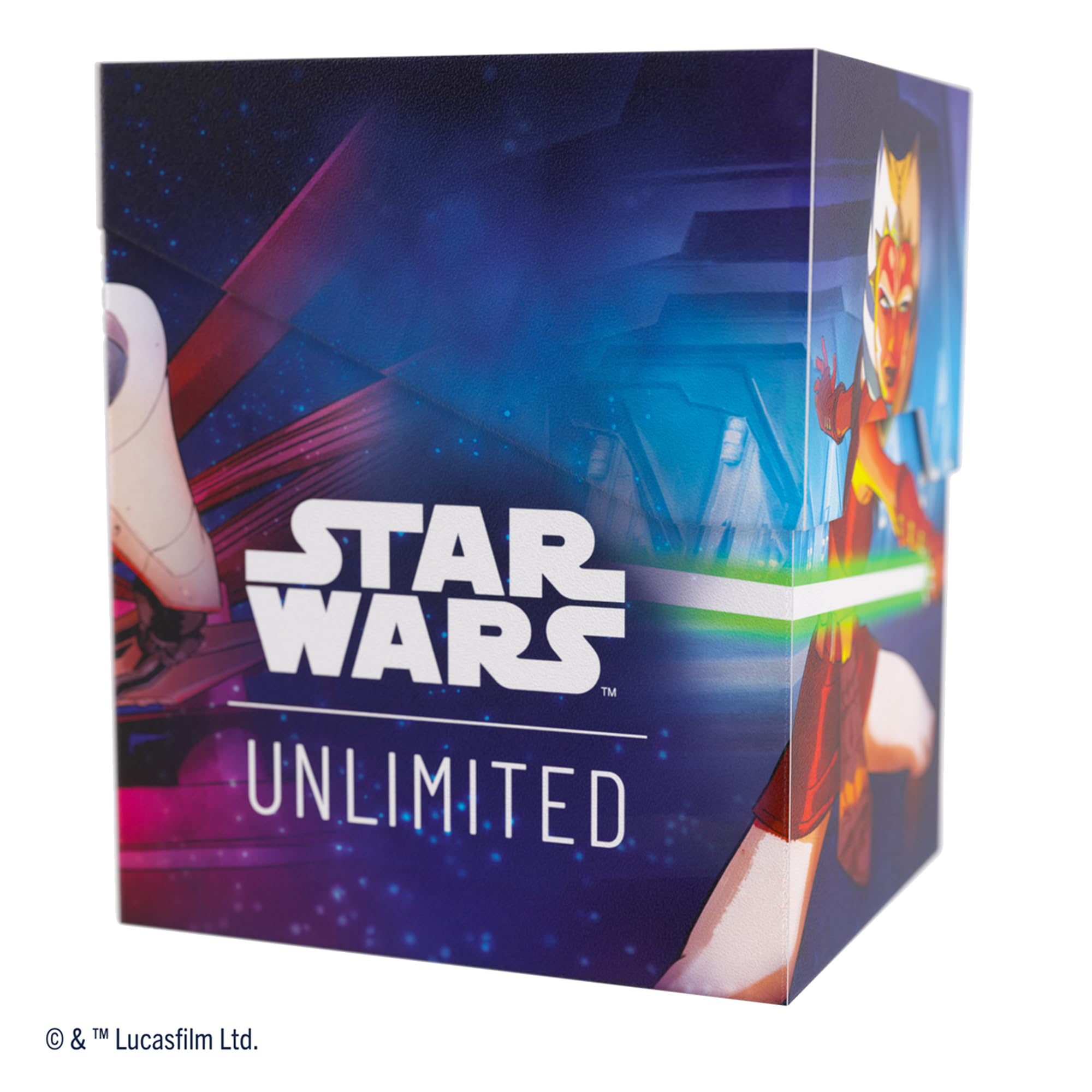 Gamegenic Star Wars: Unlimited Soft Crate - Ahsoka Tano/General Grievous | Holds 60 Double Sleeved Cards 3