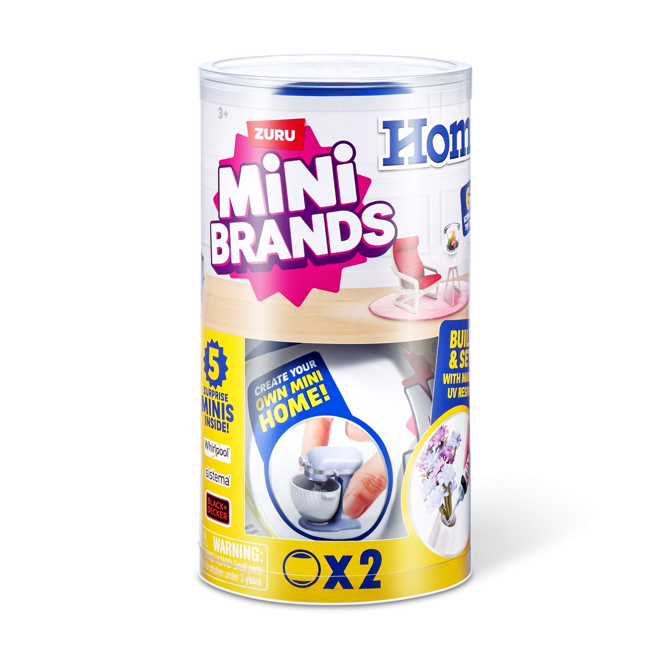 Mini Brands Home Capsule 2 Pack by ZURU - Collectible Miniatures | First Edition | Ages 3+ 2