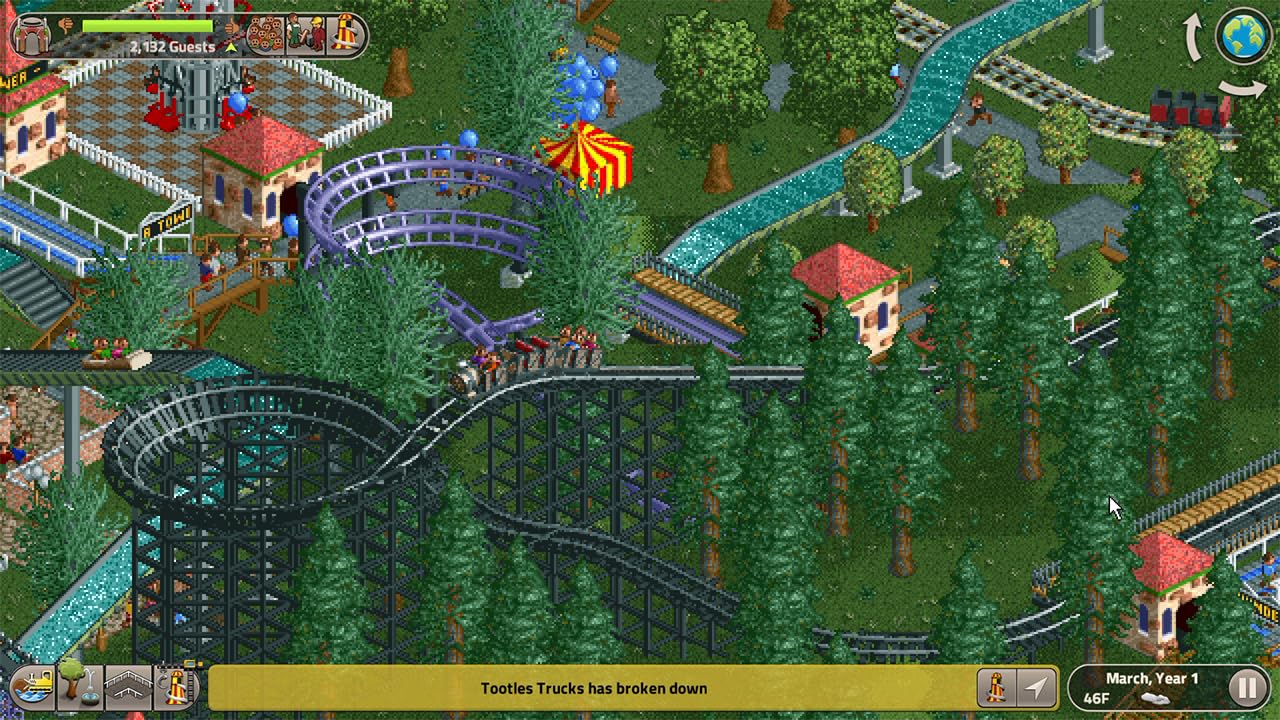 RollerCoaster Tycoon Classic - Switch 4