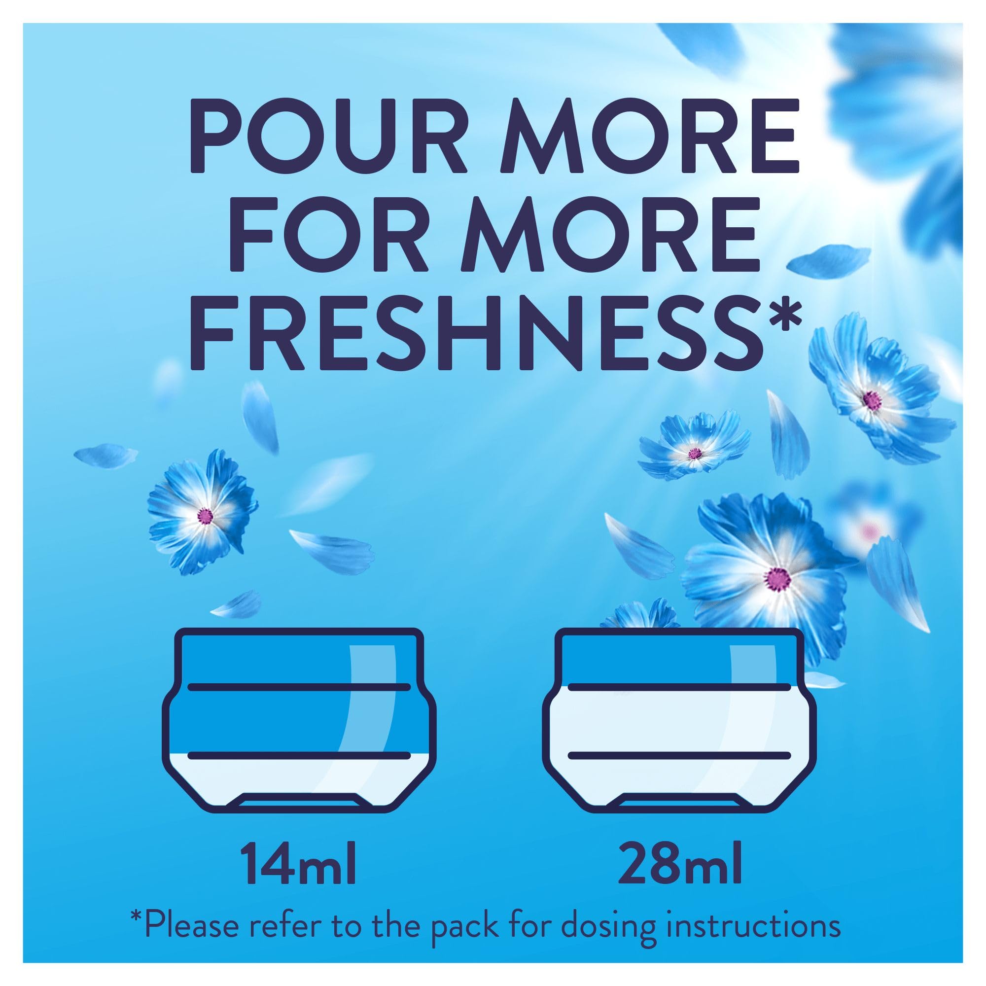 Lenor Outdoorable Liquid Fabric Softener - Spring Awakening Scent | 1.2L | 86 Washes 6