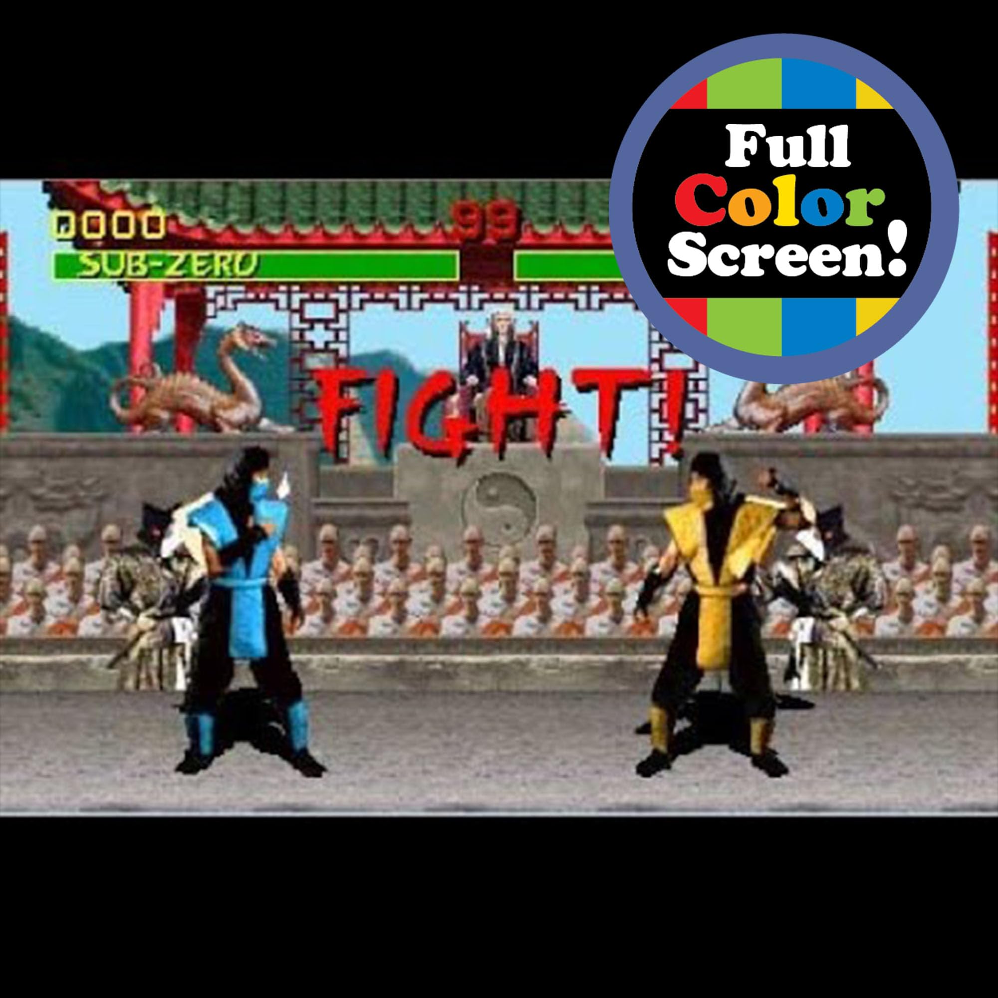 Basic Fun Arcade Classics Mini Mortal Kombat – Retro Handheld Game with Joy 3