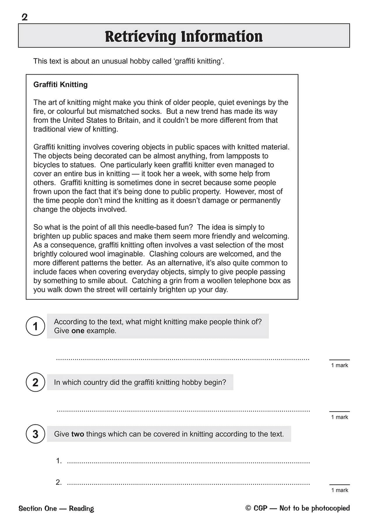 CGP KS2 English SATS Question Book - Ages 10-11 | Year 6 Practice Questions | Paperback 3