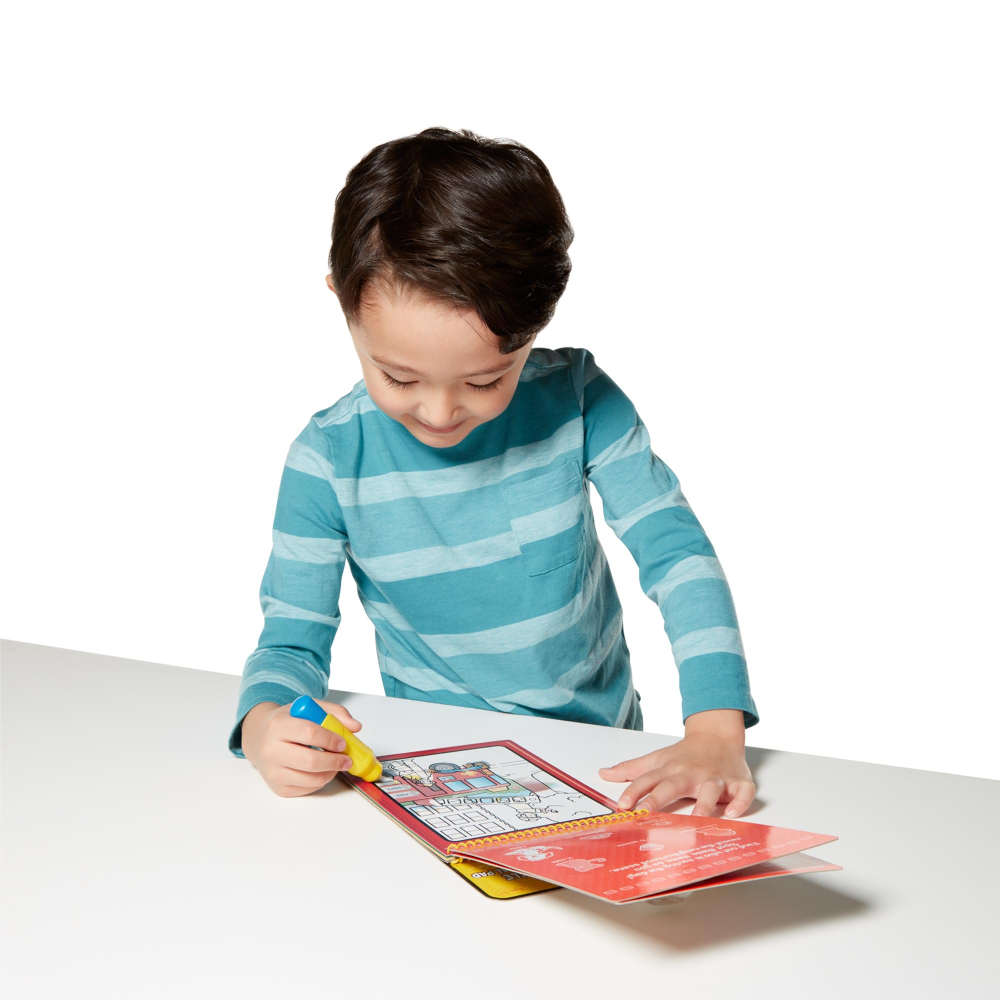 Melissa & Doug On the Go Water Wow! Reusable Water-Reveal Activity Pad - Vehicles | Ages 3+ 8