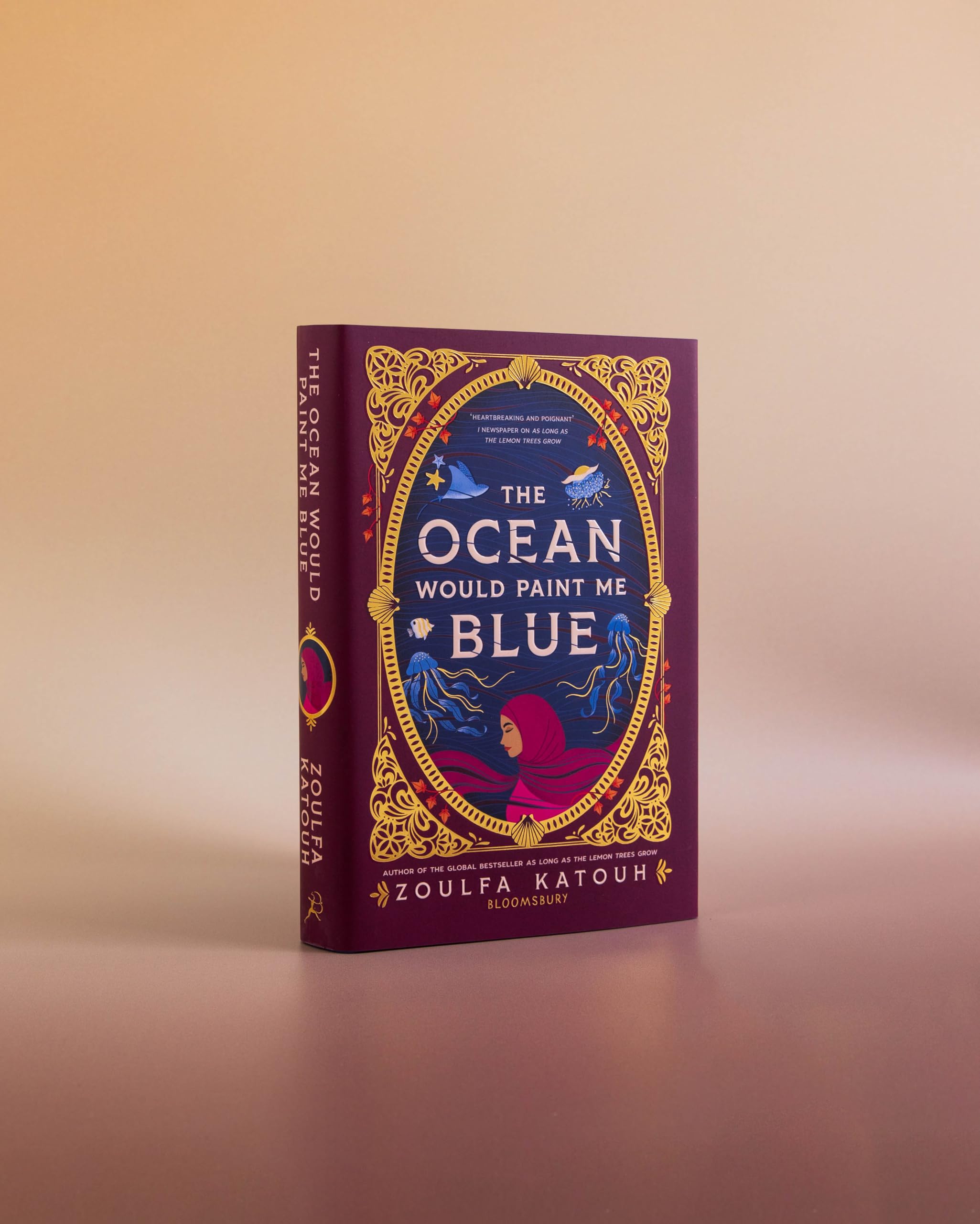 Bloomsbury YA The Ocean Would Paint Me Blue by Zoulfa Katouh | Hardcover 4