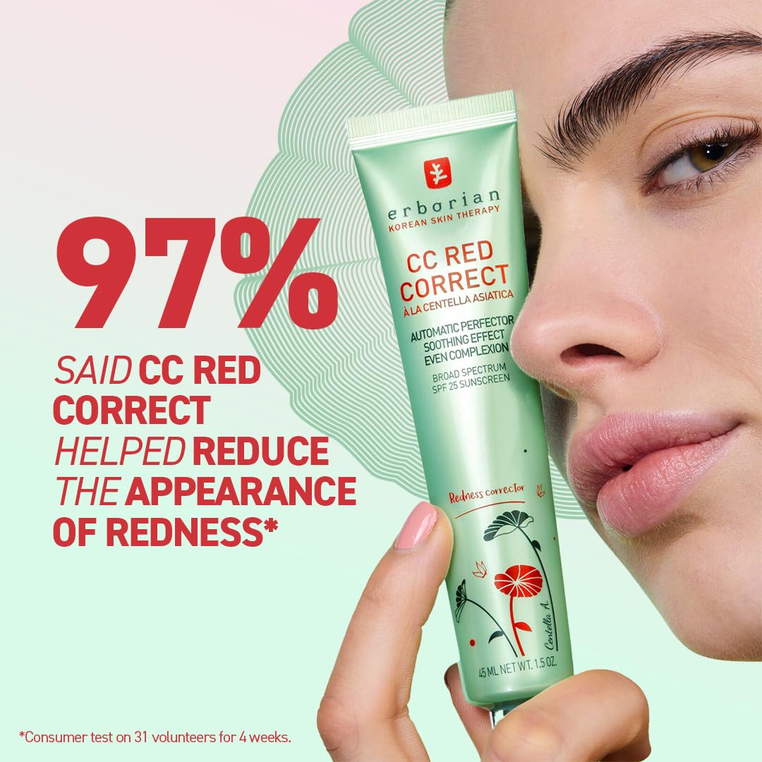 Erborian CC Red Correct with Centella Asiatica - Colour Correcting Cream (20 g) 7