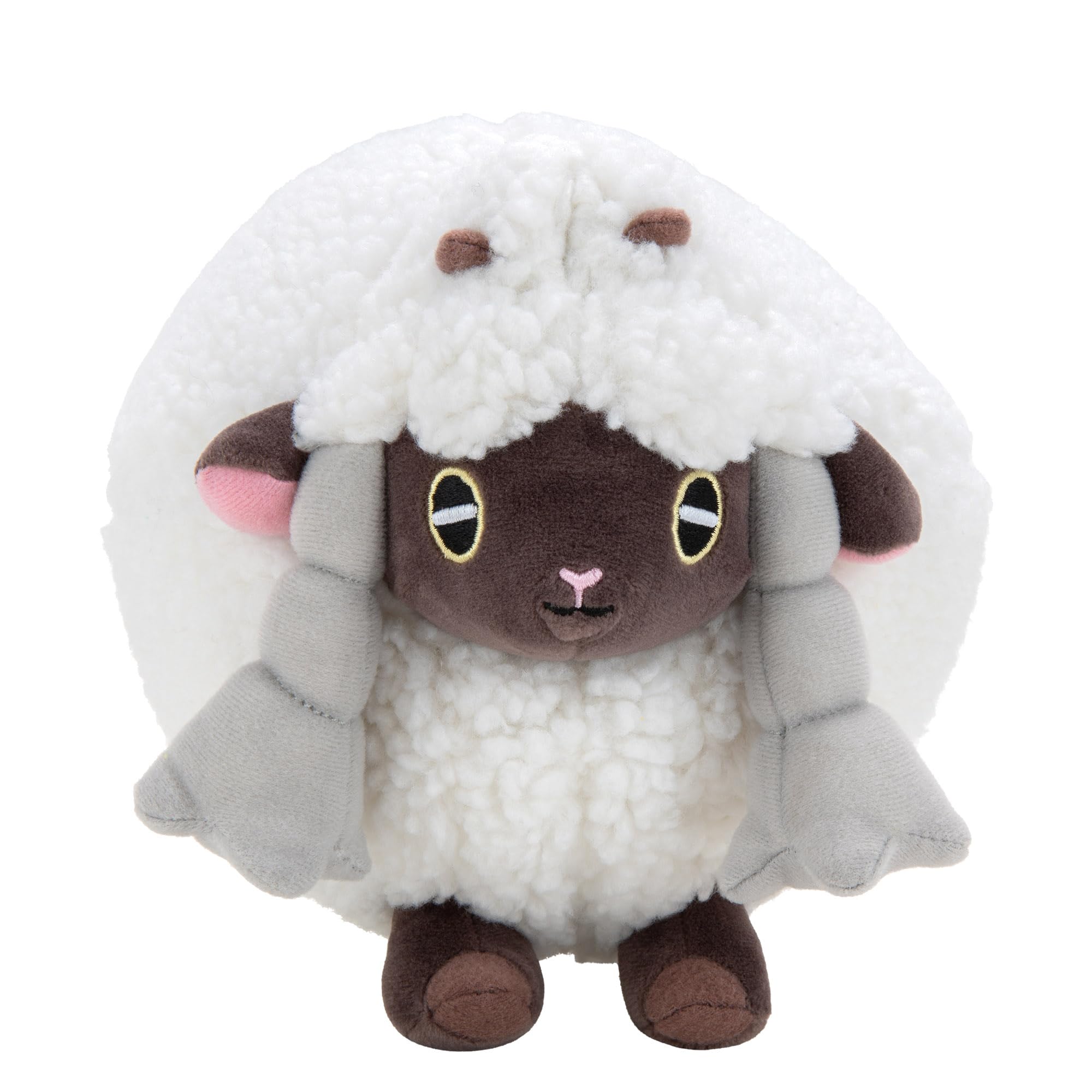 Pokémon Wooloo Stuffed Animal Plush - 20 cm Polyester Soft Toy for Ages 3+ 5