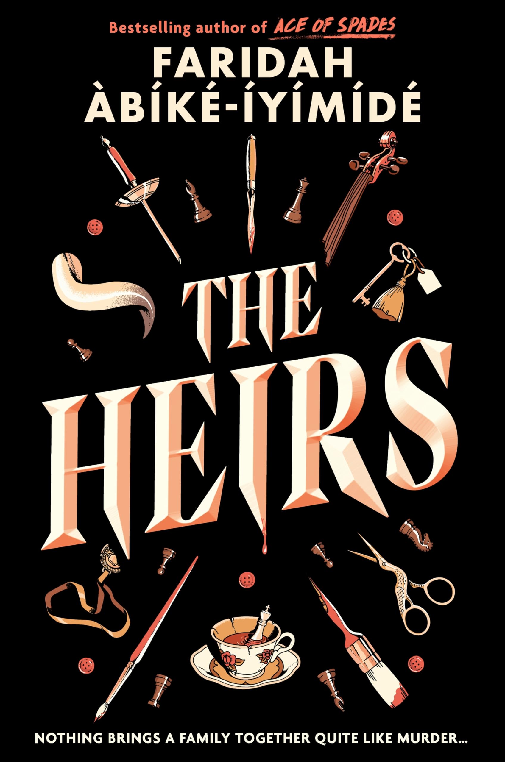 Usborne The Heirs - YA Murder Mystery Thriller by Faridah Àbíké-Íyímídé | Paperback
