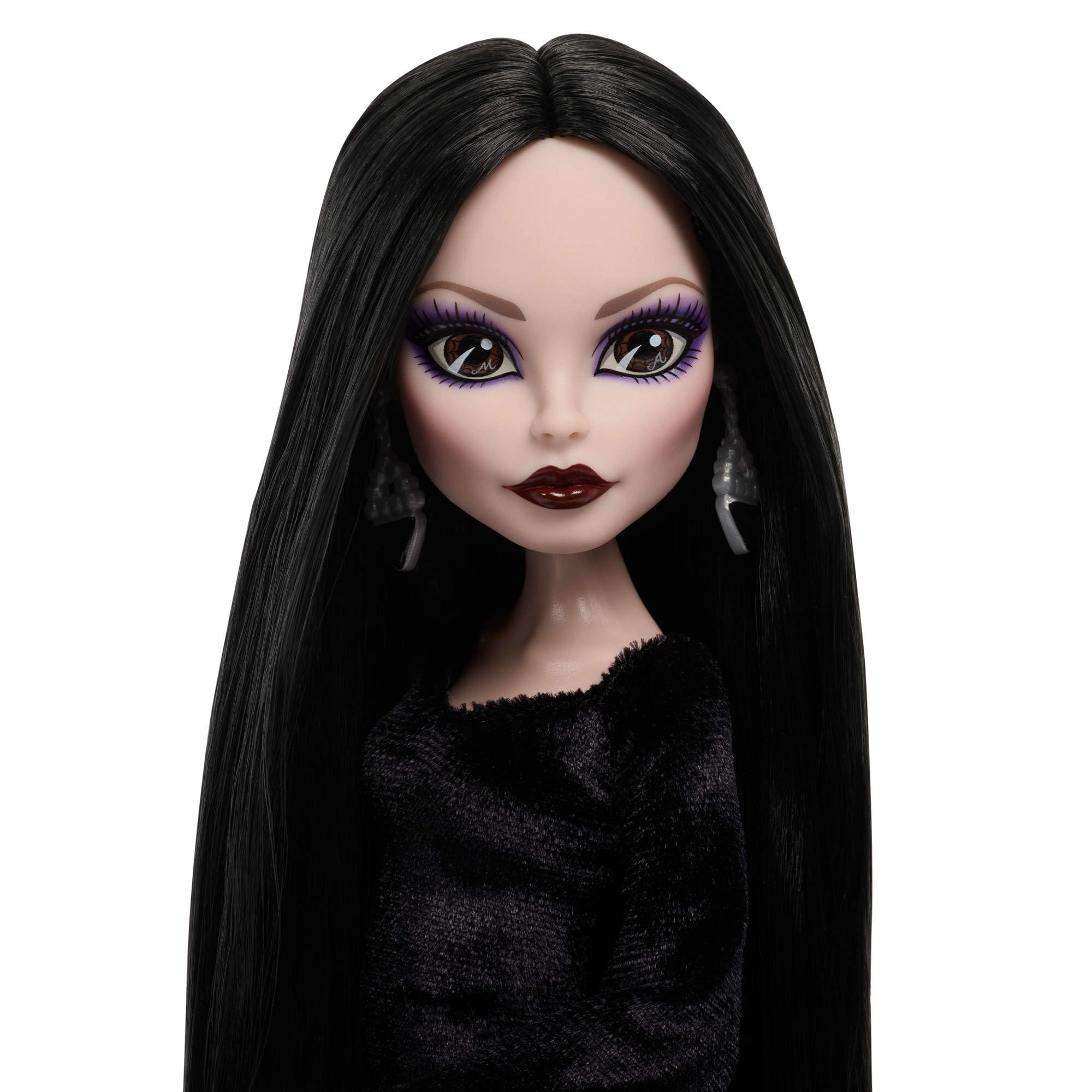 Monster High x Wednesday Morticia Addams Collectible Doll | 11.22 inches | Ages 72-120 Months 3