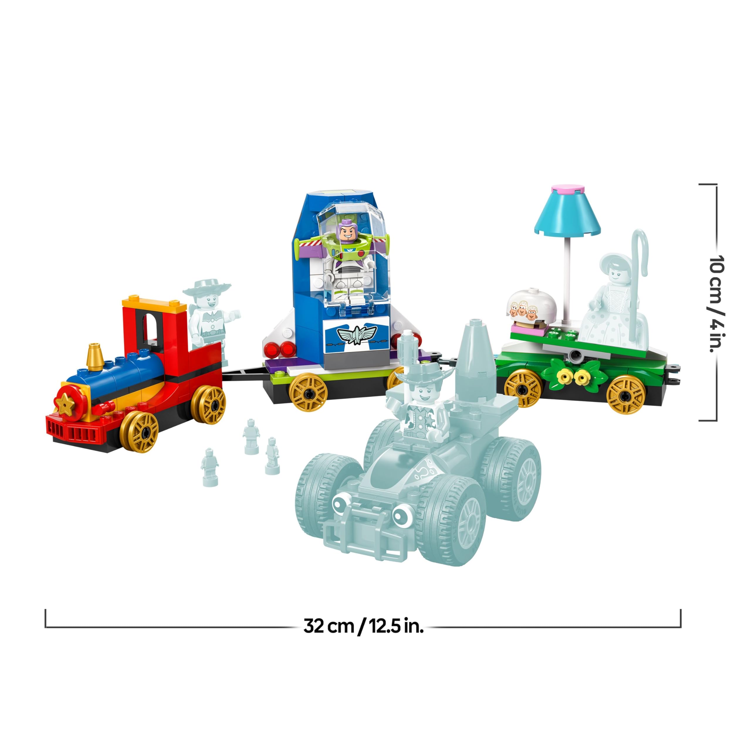 LEGO Disney and Pixar Toy Story Celebration Train & RC Car Building Set | Ages 4+ 9