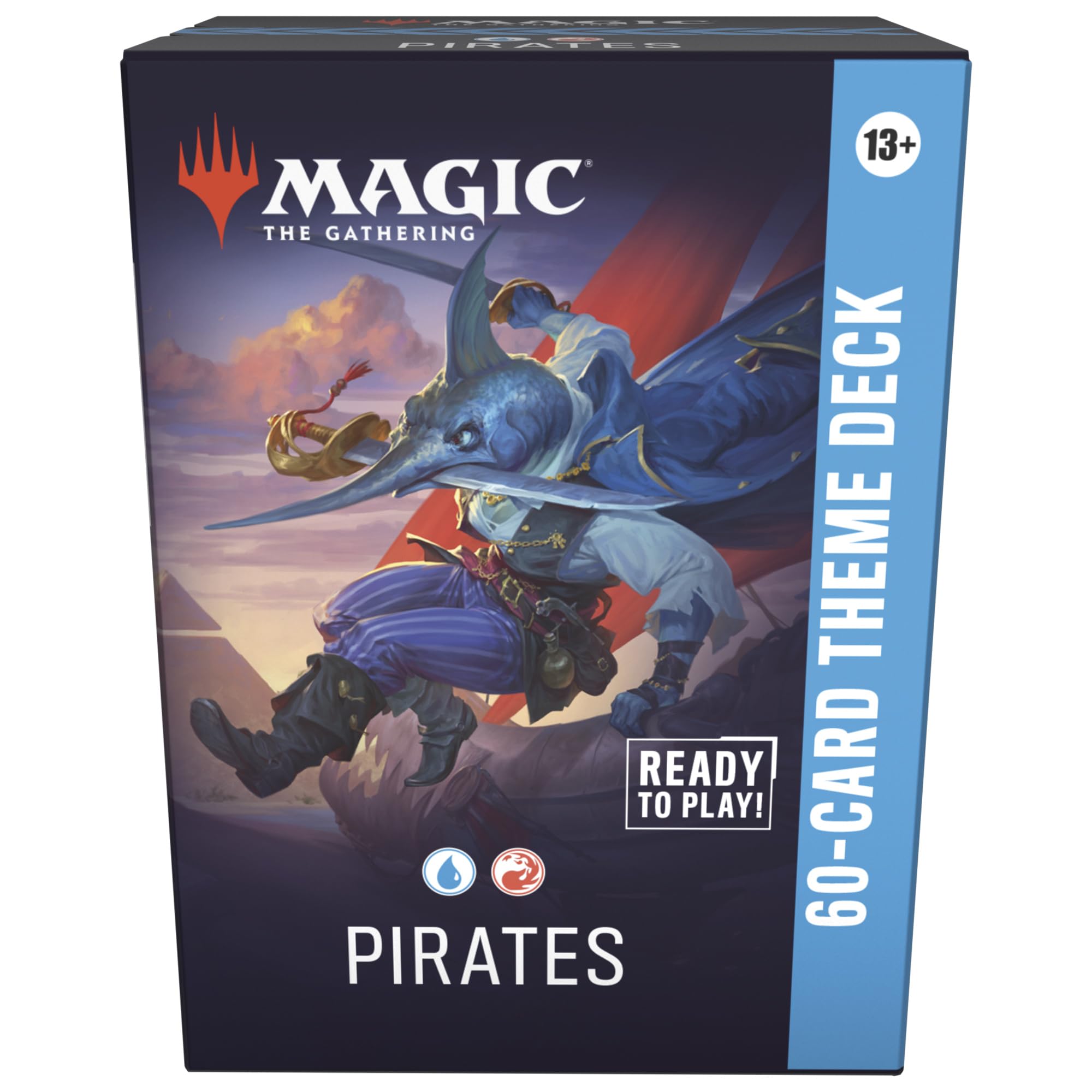 Magic: The Gathering Lorwyn Eclipsed - 60-Card Pirates Theme Deck | Standard Edition 1