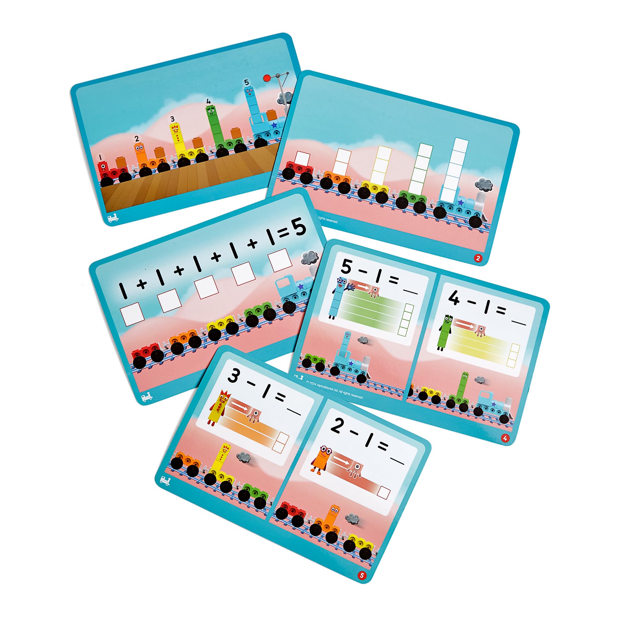 Learning Resources Numberblocks Express Train Activity Set - Ages 3+ | 10 Maths Activities | Multicolor 5