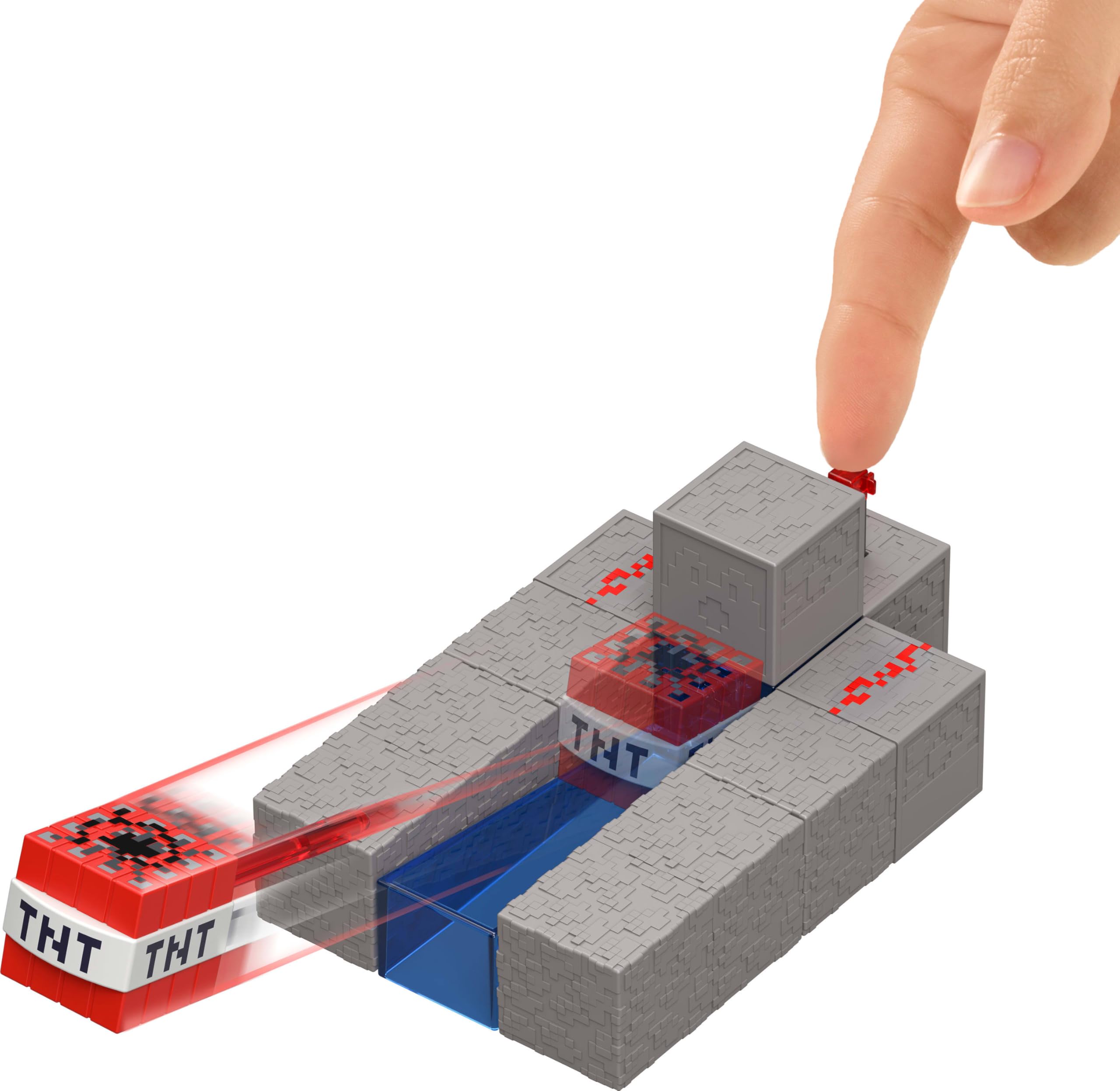 Mattel Minecraft Steve Action Figure with Accessory & Redstone Building Piece | 3.25-inch Scale 4