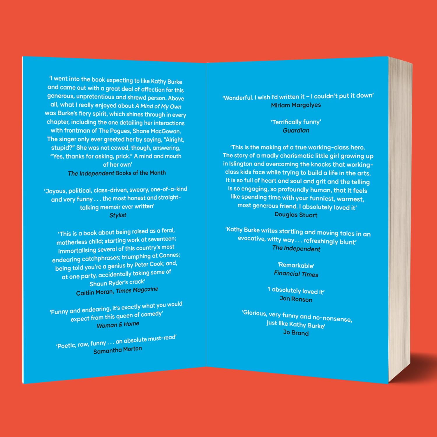 Kathy Burke - A Mind of My Own | Paperback Biography 4