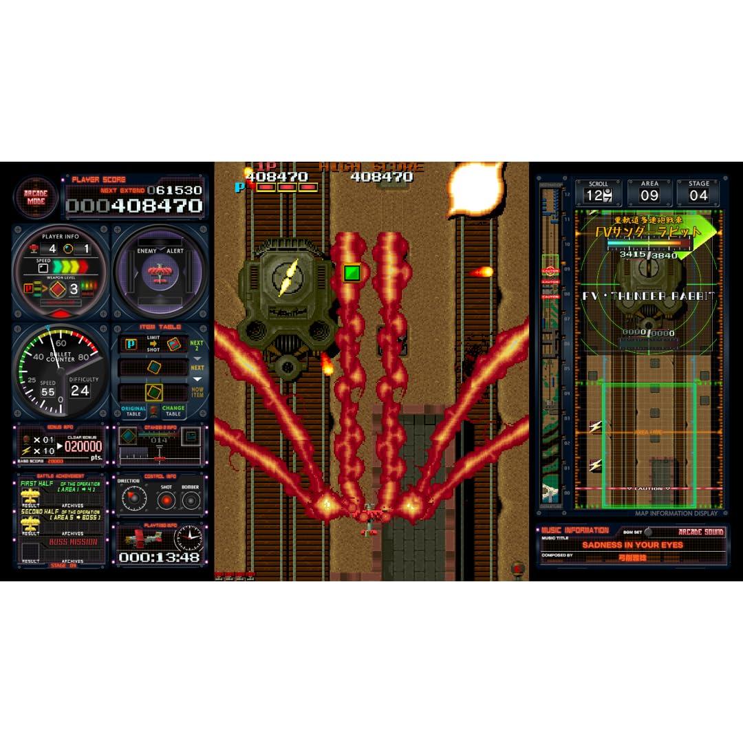 Toaplan Arcade Garage: Flying Fire Shark [PS4] 8