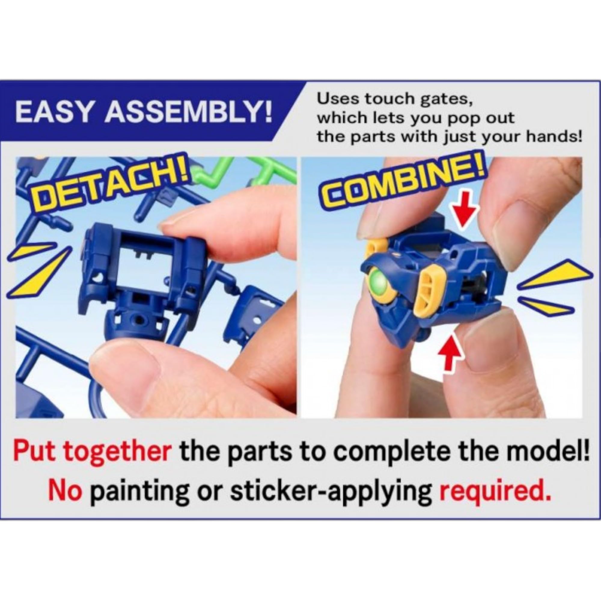BANDAI SPIRITS Entry Grade 1/144 Wing Gundam Model Kit | Snap-Fit Assembly | No Glue or Paint Required