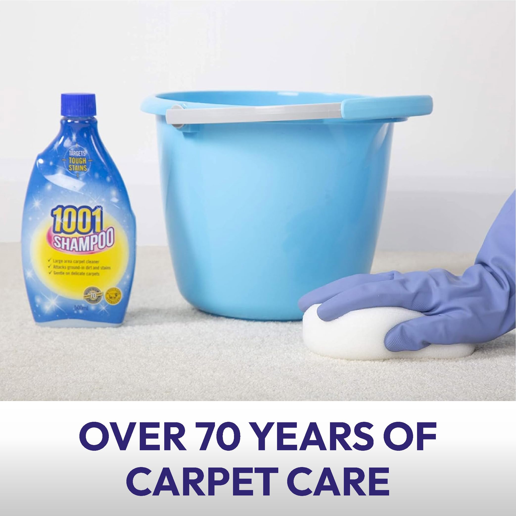 1001 Carpet Shampoo - Deep Cleaning for High Traffic Areas | 500 ml Liquid 6