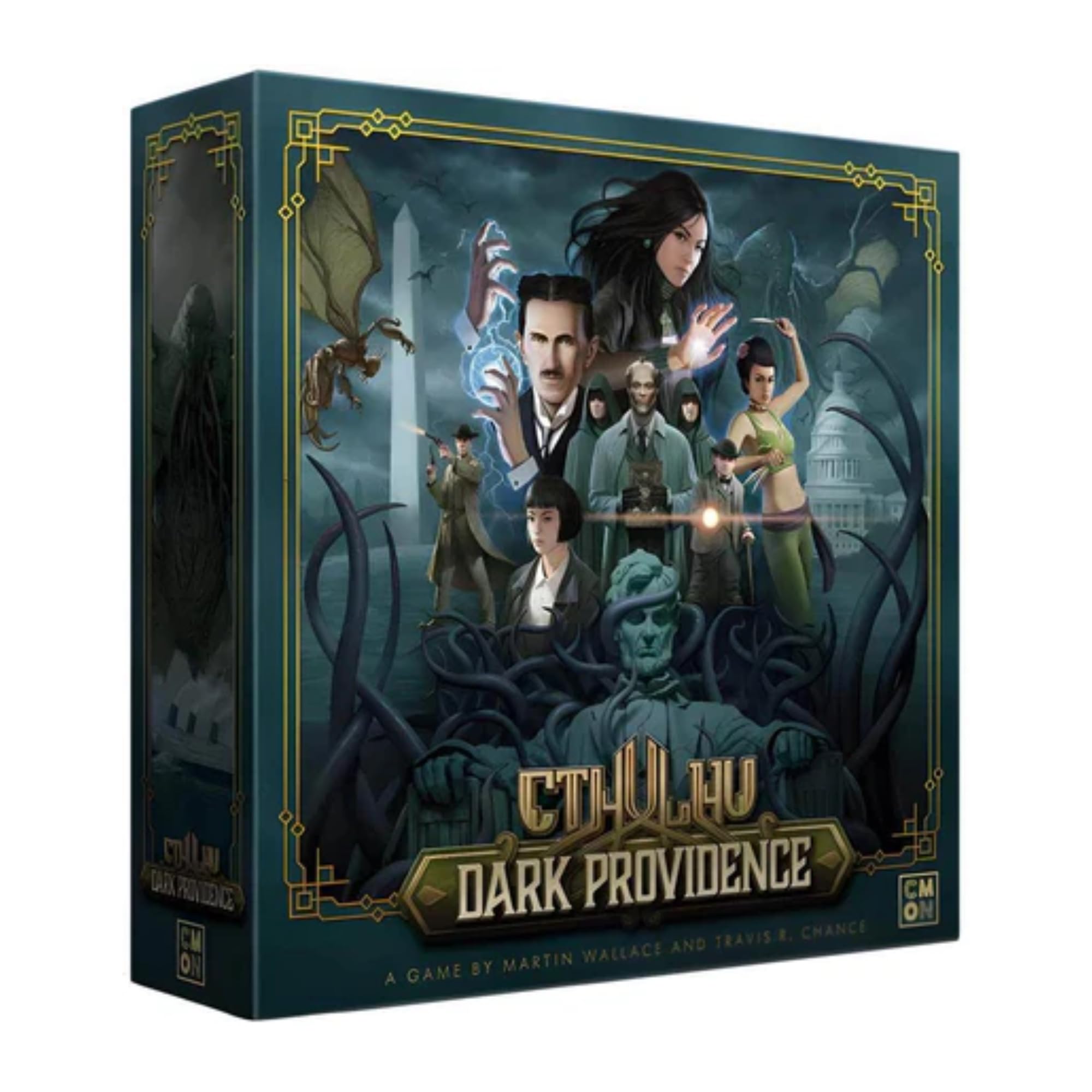 CMON Cthulhu: Dark Providence Board Game - Deckbuilding, Secret Agendas | 1-5 Players | Ages 14+ 1