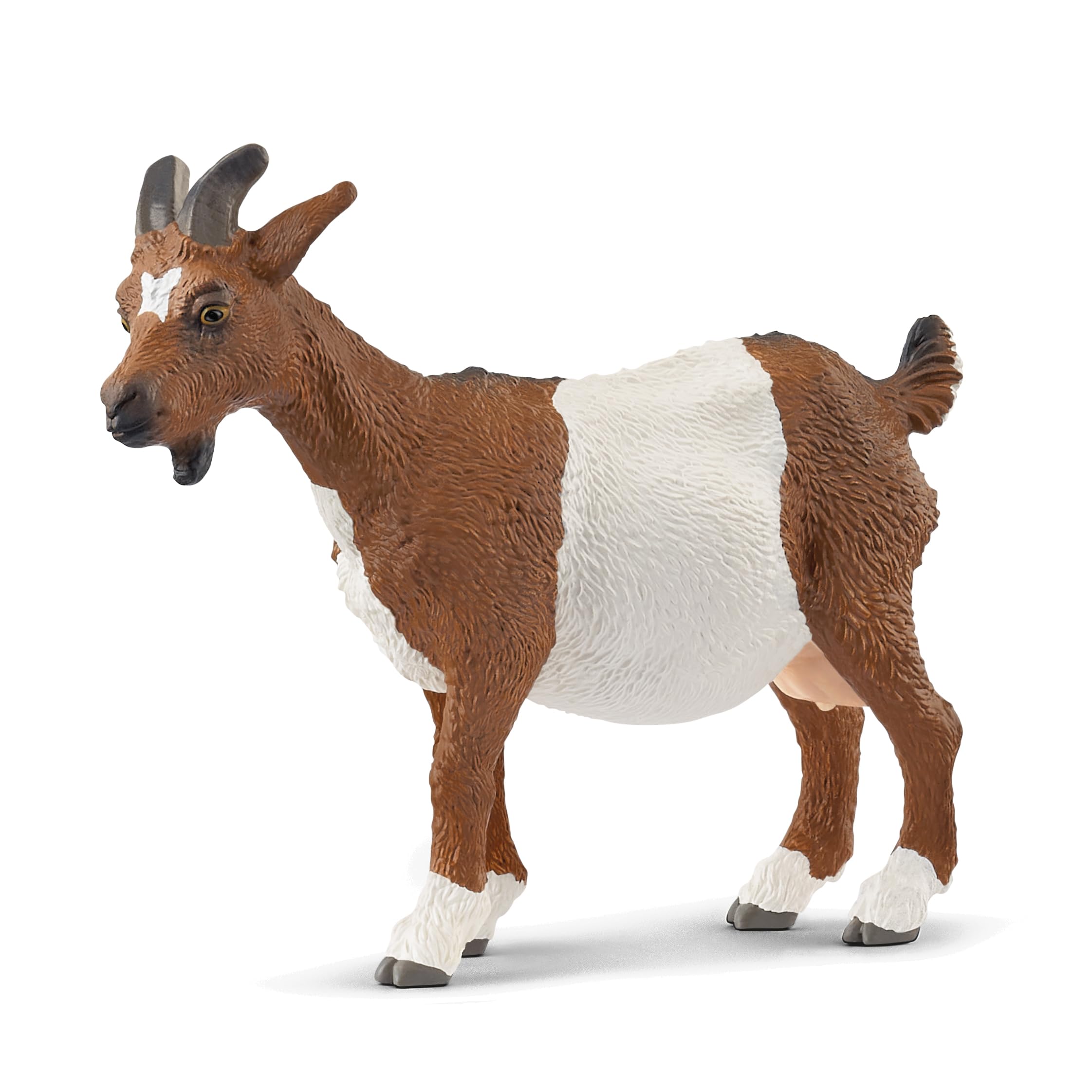 Schleich FARM WORLD Goat Play Figure 14887 | Ages 3+ | Multicoloured Plastic