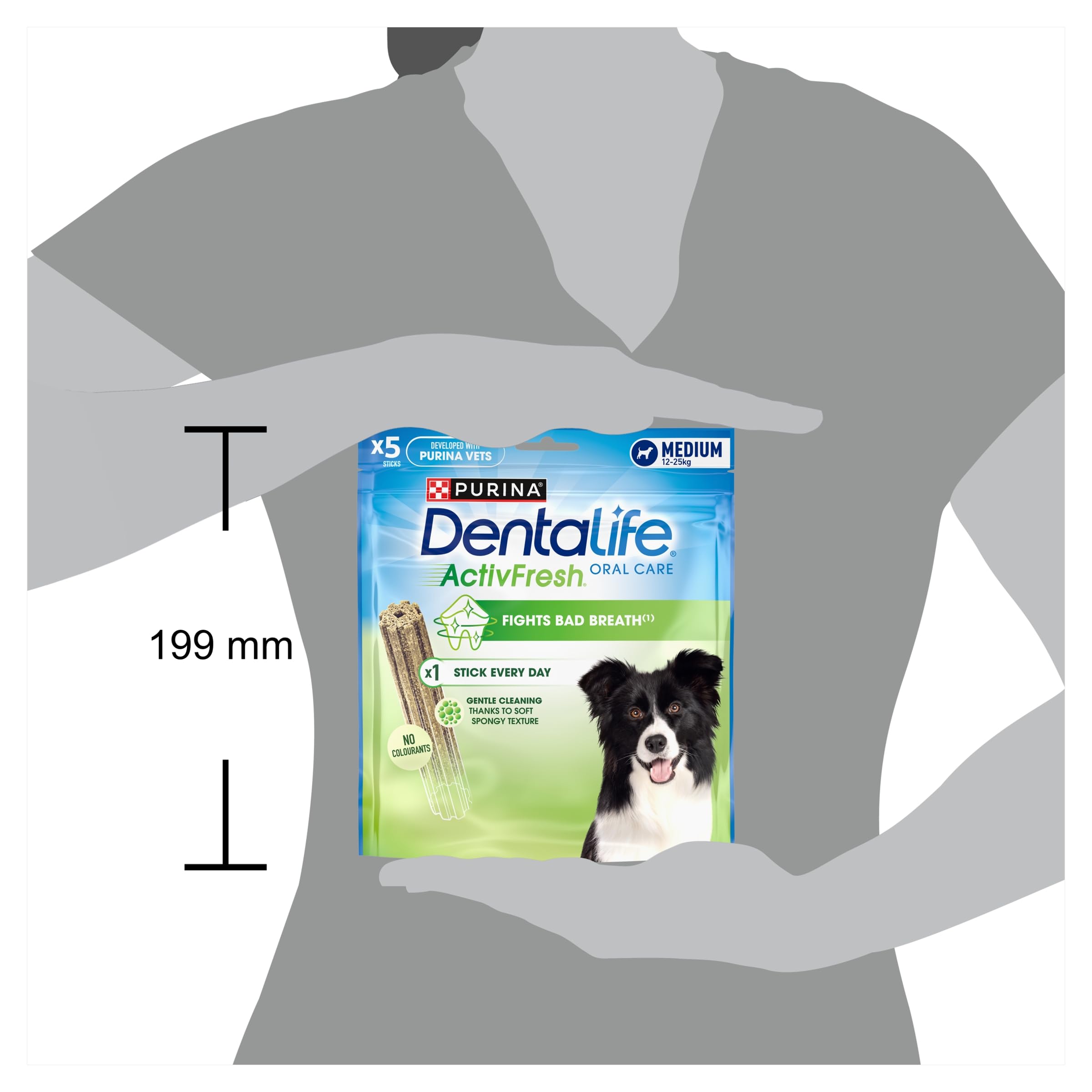 Dentalife ActivFresh Medium Dental Sticks for Adult Dogs with Chicken Flavor - 5 Sticks 8