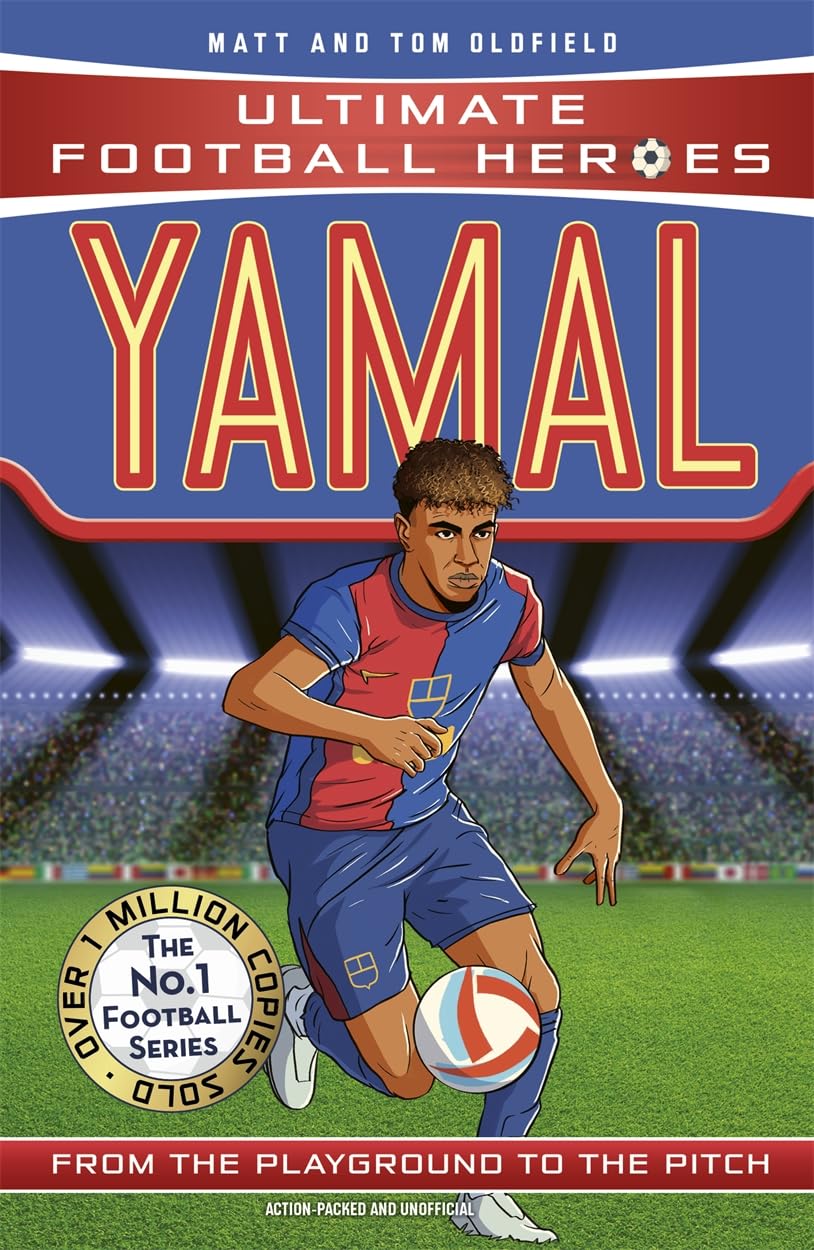 Dino Books Ultimate Football Heroes: Yamal (Top Ballers) Paperback | Reading Age 7+