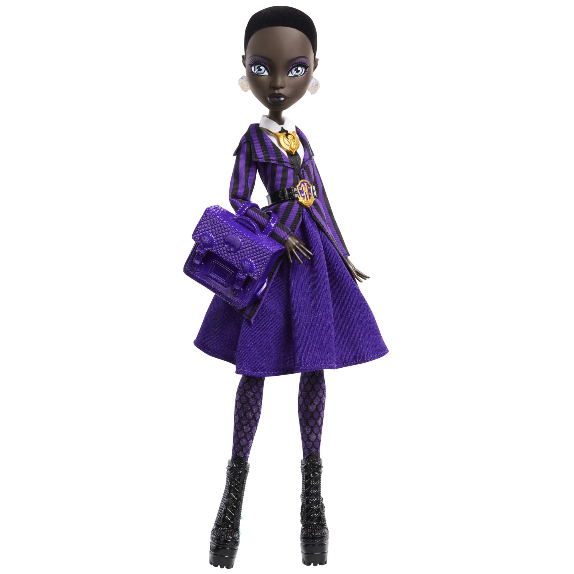 Monster High Bianca Barclay Doll - Monster High x Wednesday Collection, Multicolor, 6-10 Years 3