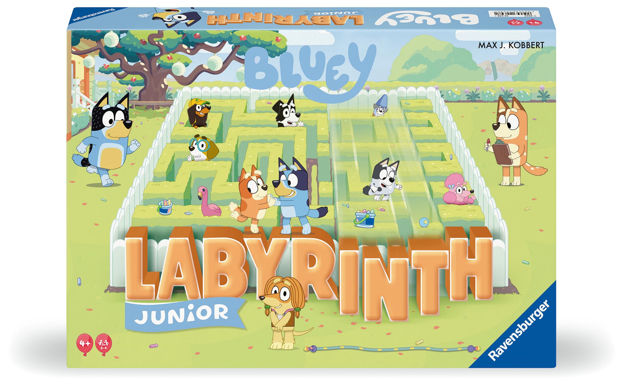 Ravensburger Bluey Junior Labyrinth - The Moving Maze Board Game | Ages 4+ | 2-4 Players 6