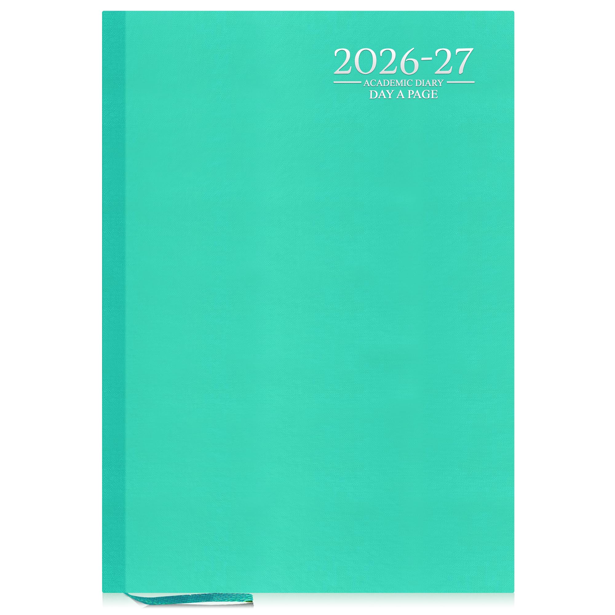 G4GADGET 2026-2027 Academic Diary - A4 Week To View | Teal Hardback | August 2026 Start