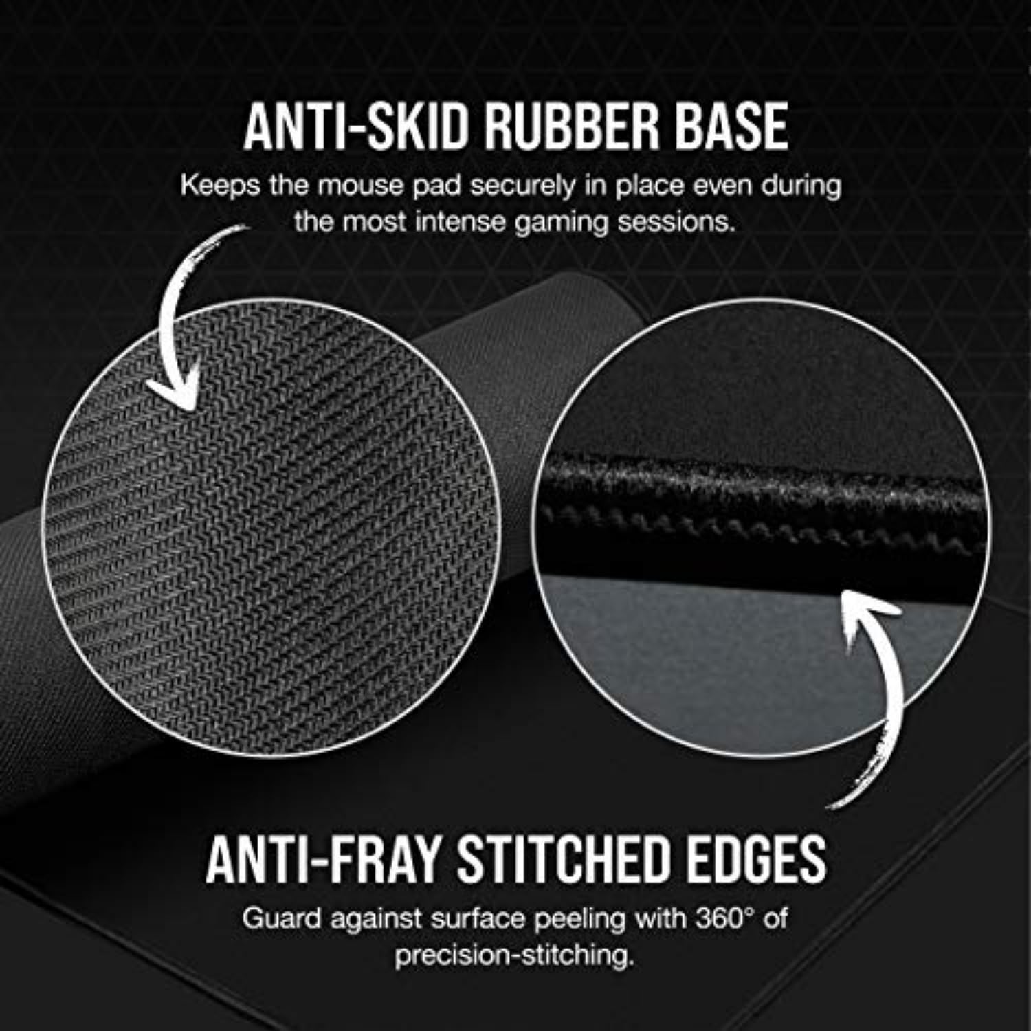 Corsair MM350 PRO Premium Spill-Proof, Stain-Resistant Cloth Gaming Mouse P 9