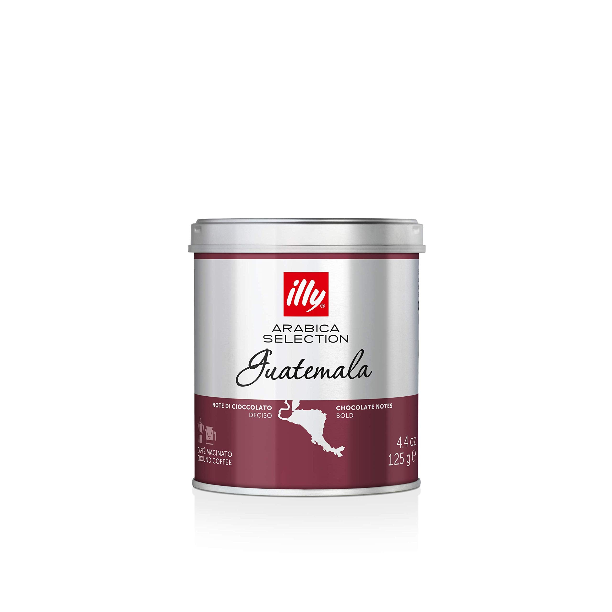 illy Ground Arabica Selection Guatemala Coffee - 100% Arabica | 125g Pack