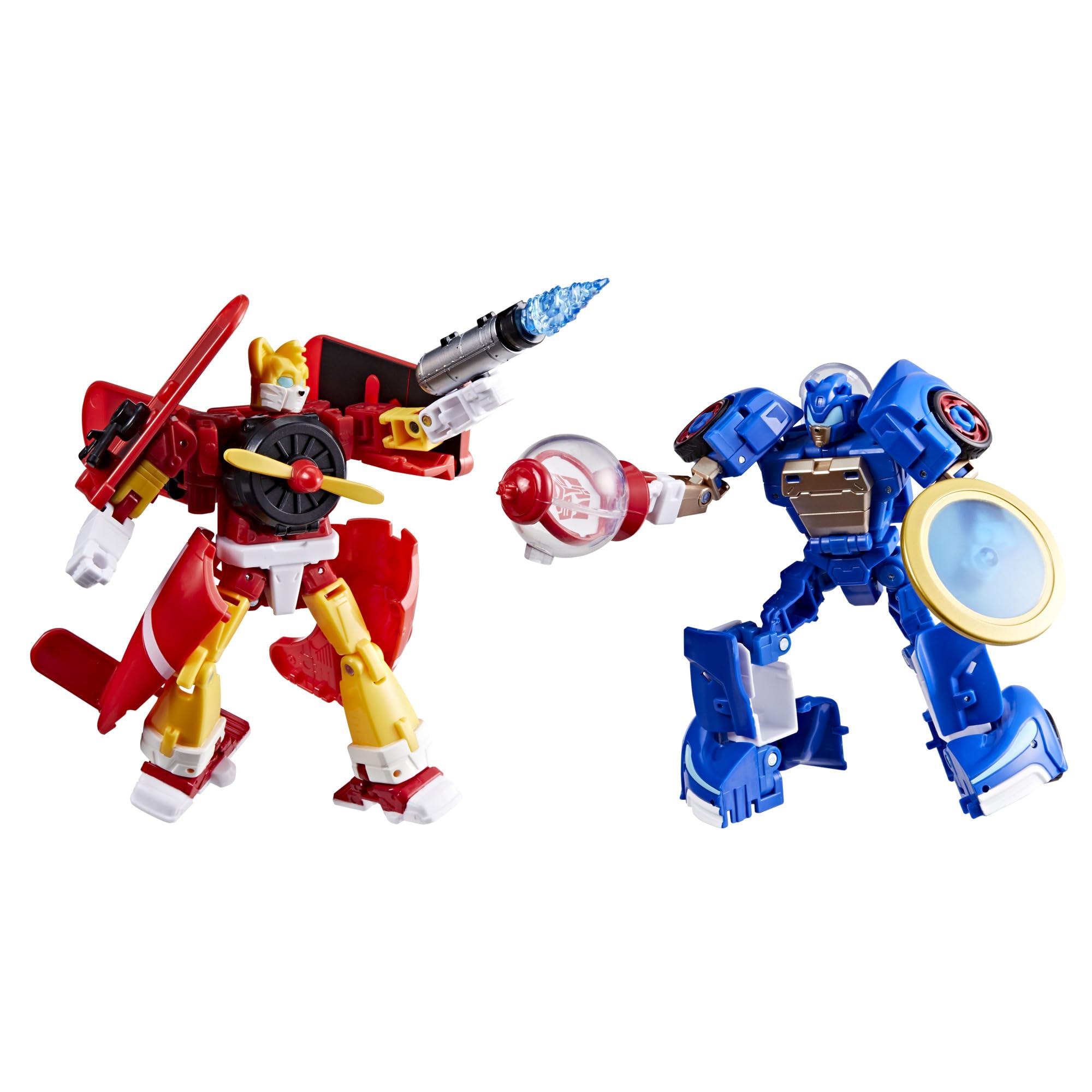 Transformers x Sonic the Hedgehog Collaborative Blue Booster & Wingtail Action Figures | 5-inch Figures | Ages 8+ 1